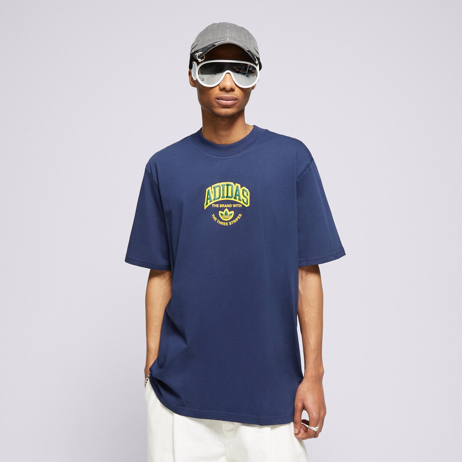 Bărbați tricou ADIDAS TRICOU VRCT SS TEE IS0184 Bleumarin