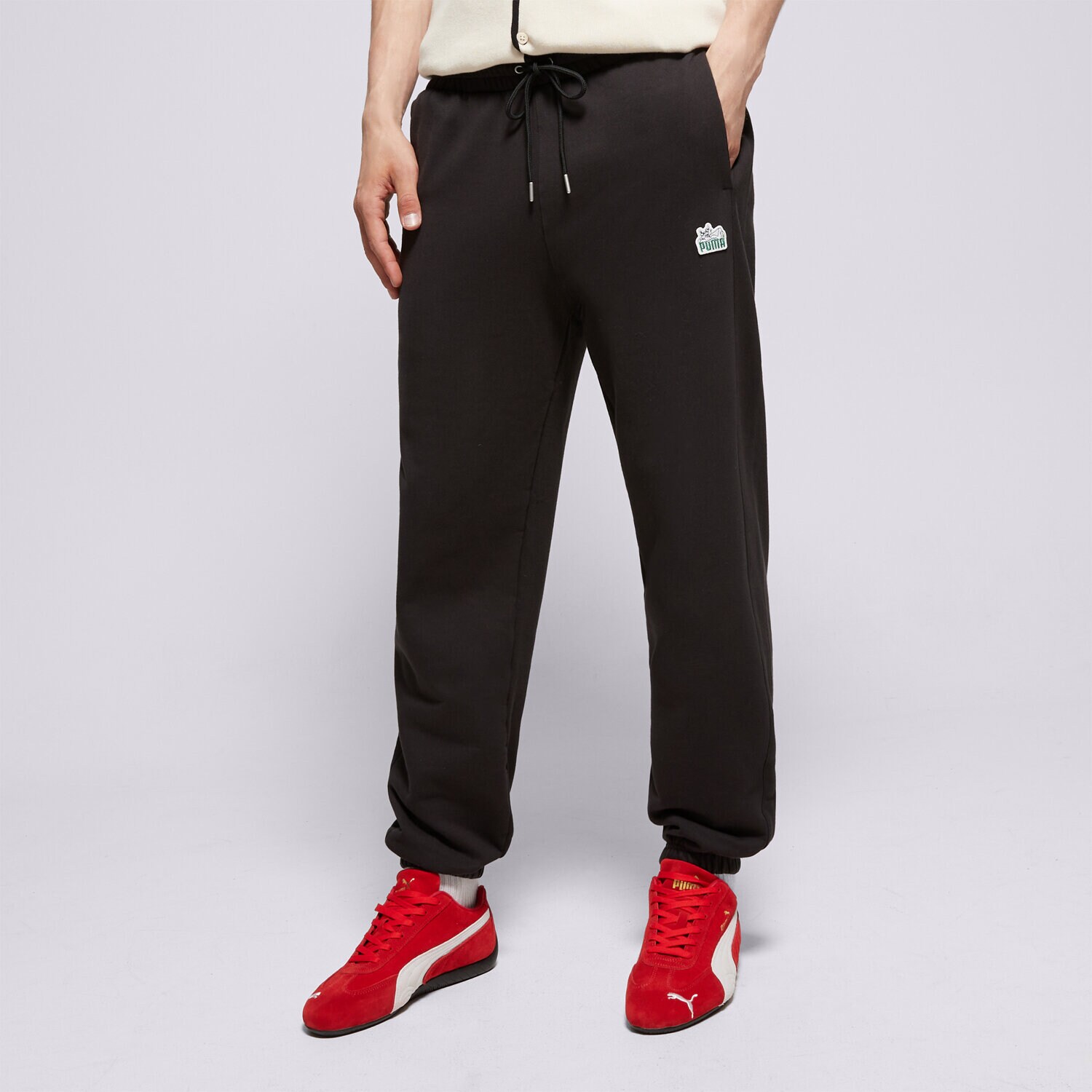 Bărbați pantaloni PUMA PANTALONI  T7 FOR THE FANBASE SUPER 62503901 Negru