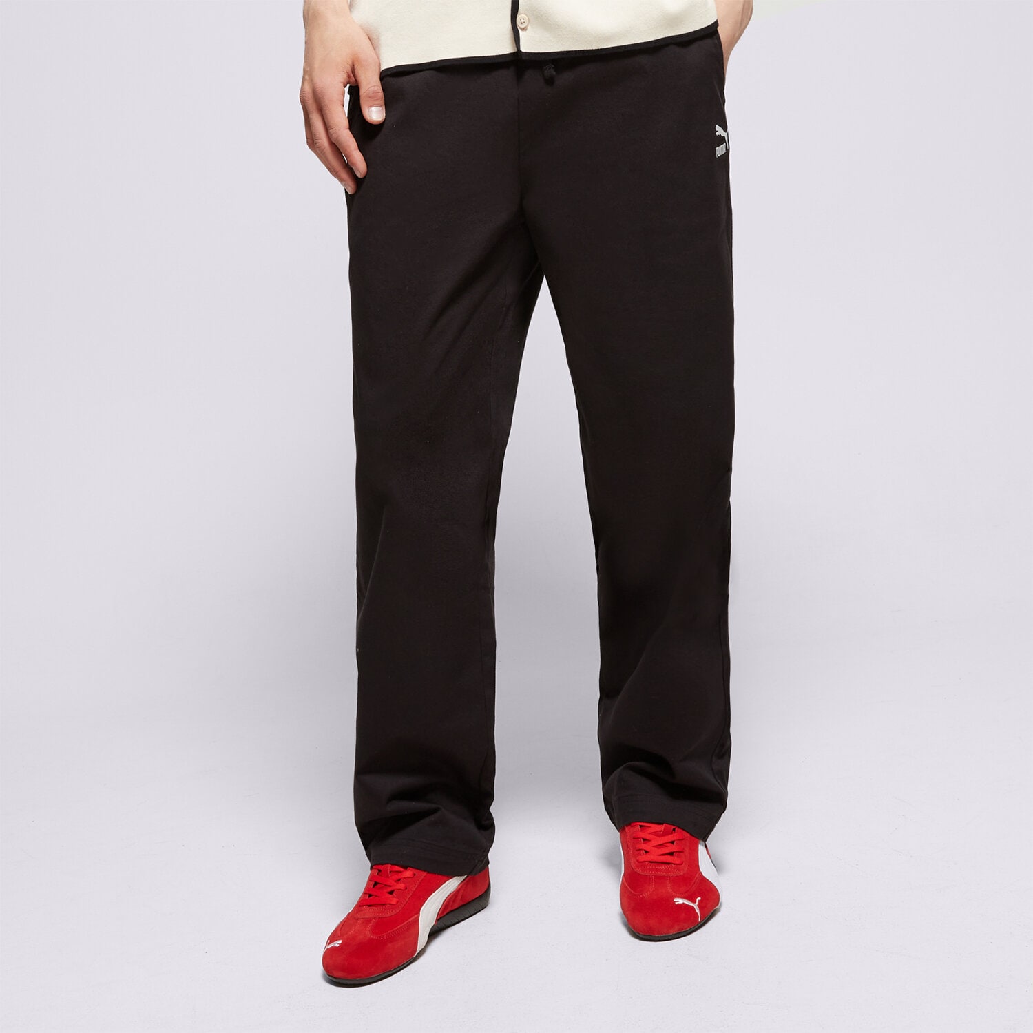 Bărbați pantaloni PUMA PANTALONI  BETTER CLASSICS WOVEN PANTS 62425901 Negru