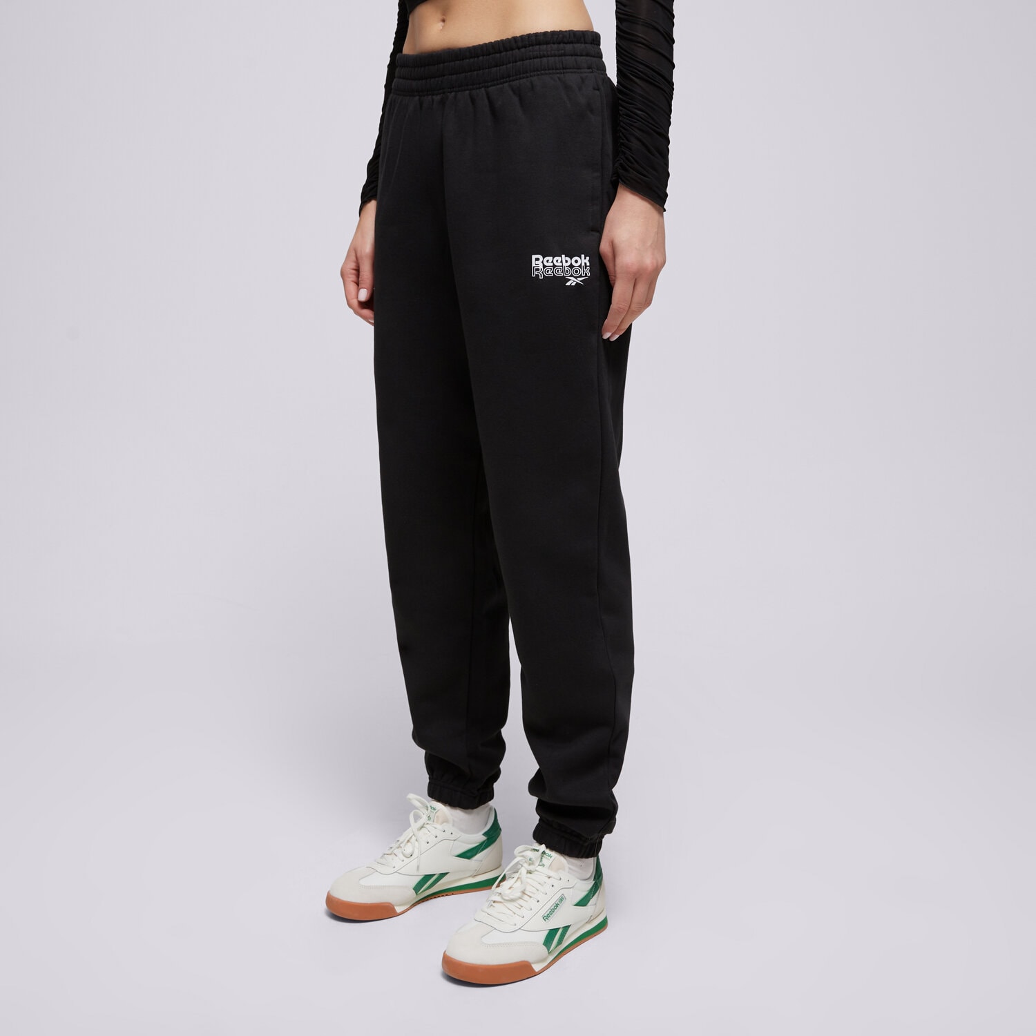 Femei pantaloni REEBOK PANTALONI  RIE 100075980 Negru