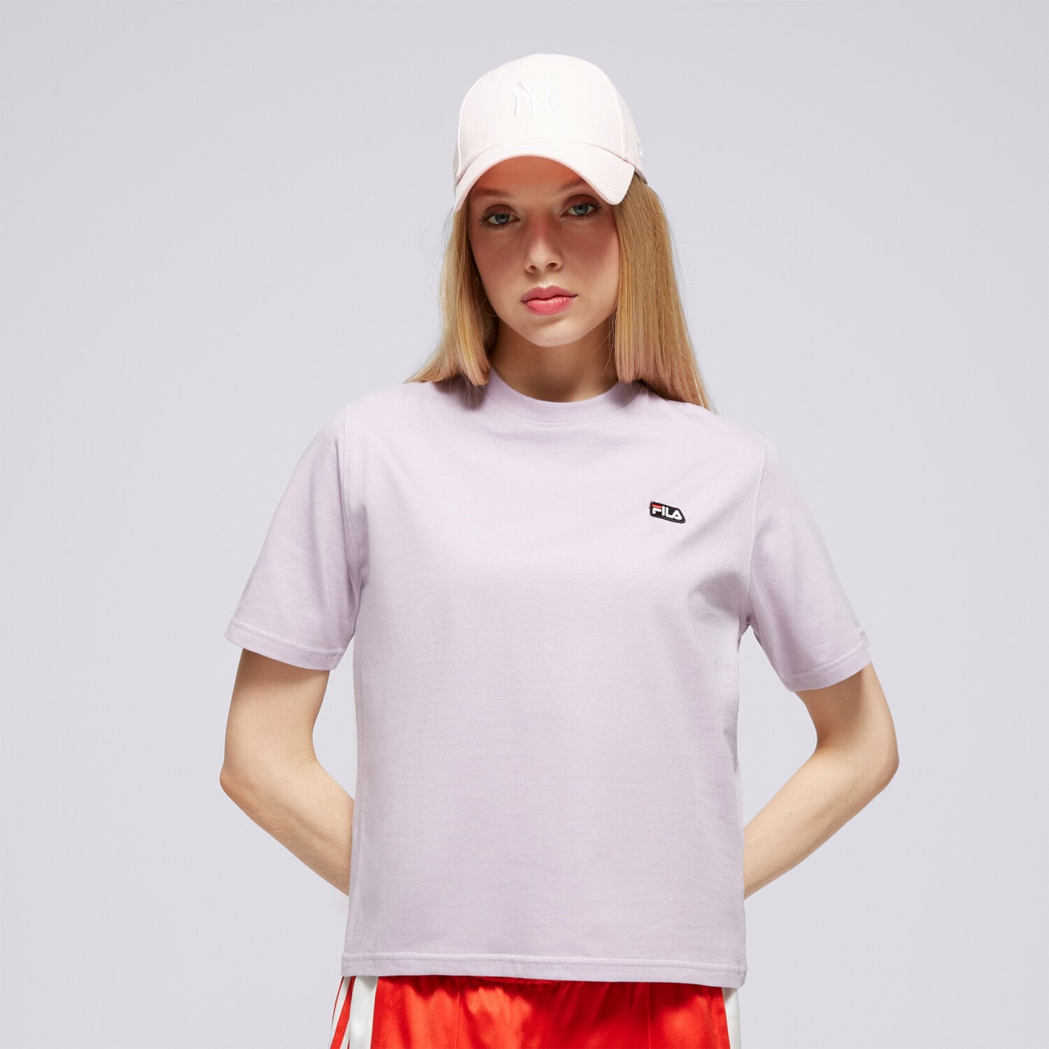 Femei tricou FILA TRICOU BADGE LOGO TEE FI124TSD70988 Violet