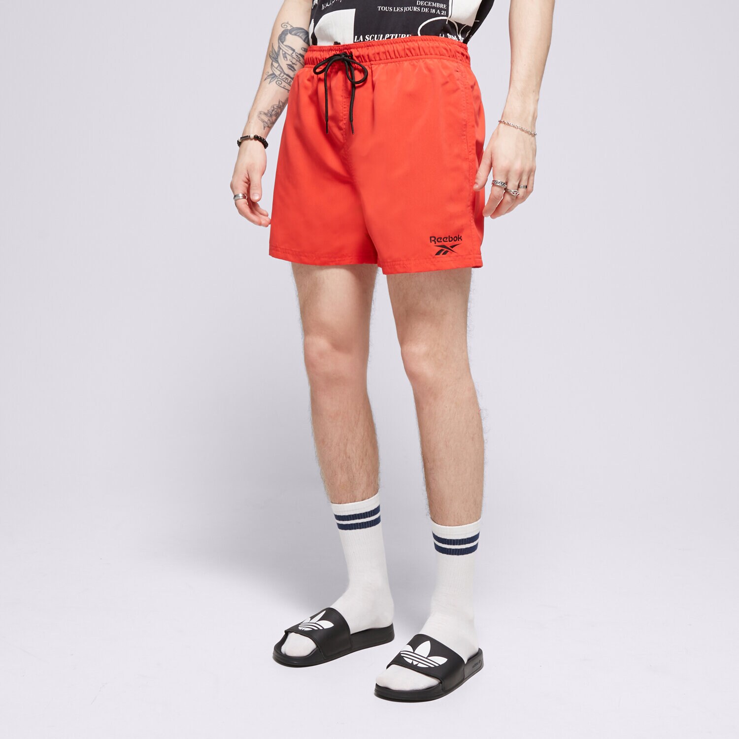 Femei pantaloni scurți REEBOK PANTALONI SCURȚI YALE L5_71002_RBK_RD Roșu