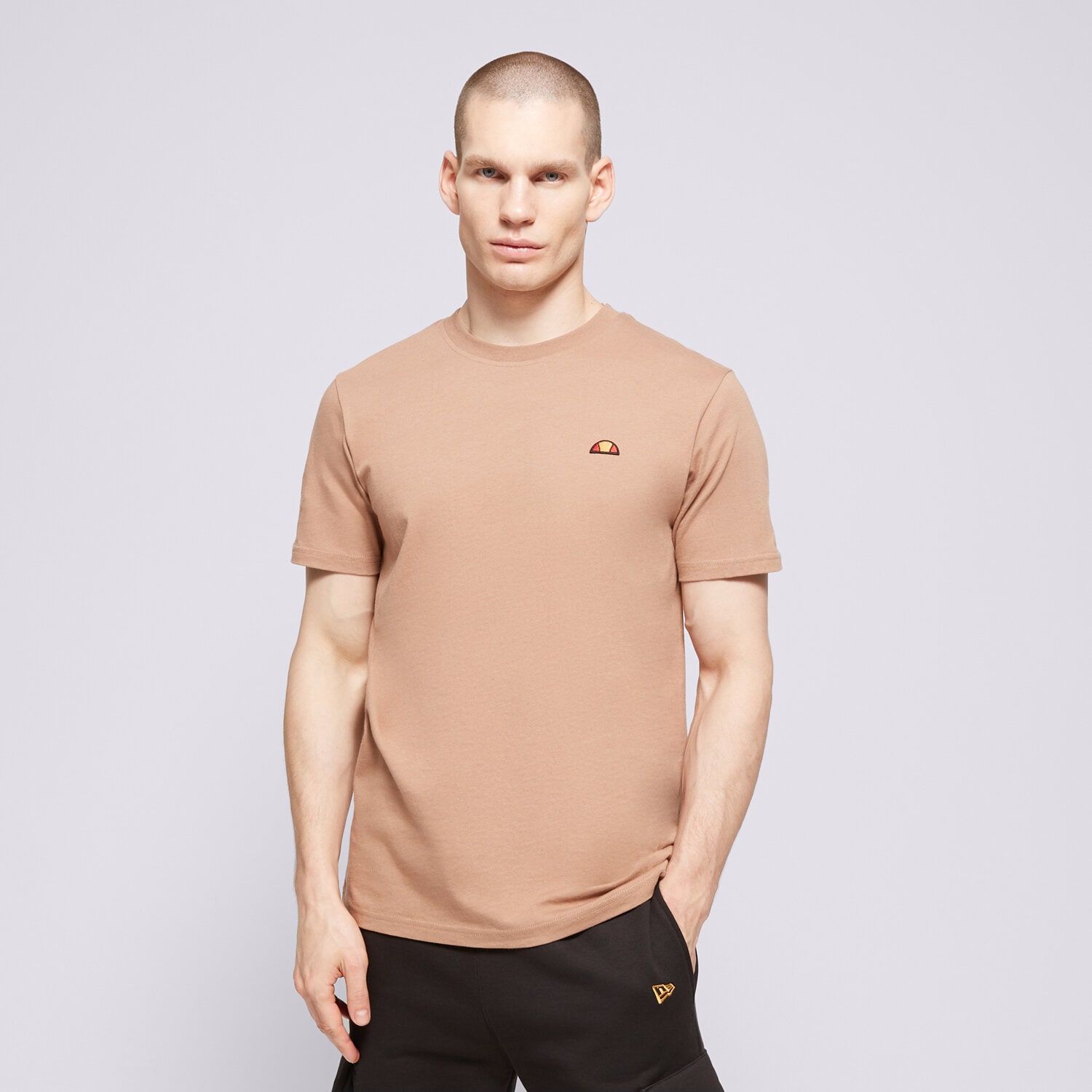 Bărbați tricou ELLESSE TRICOU AZZINA BROWN SMG19603200 Maro