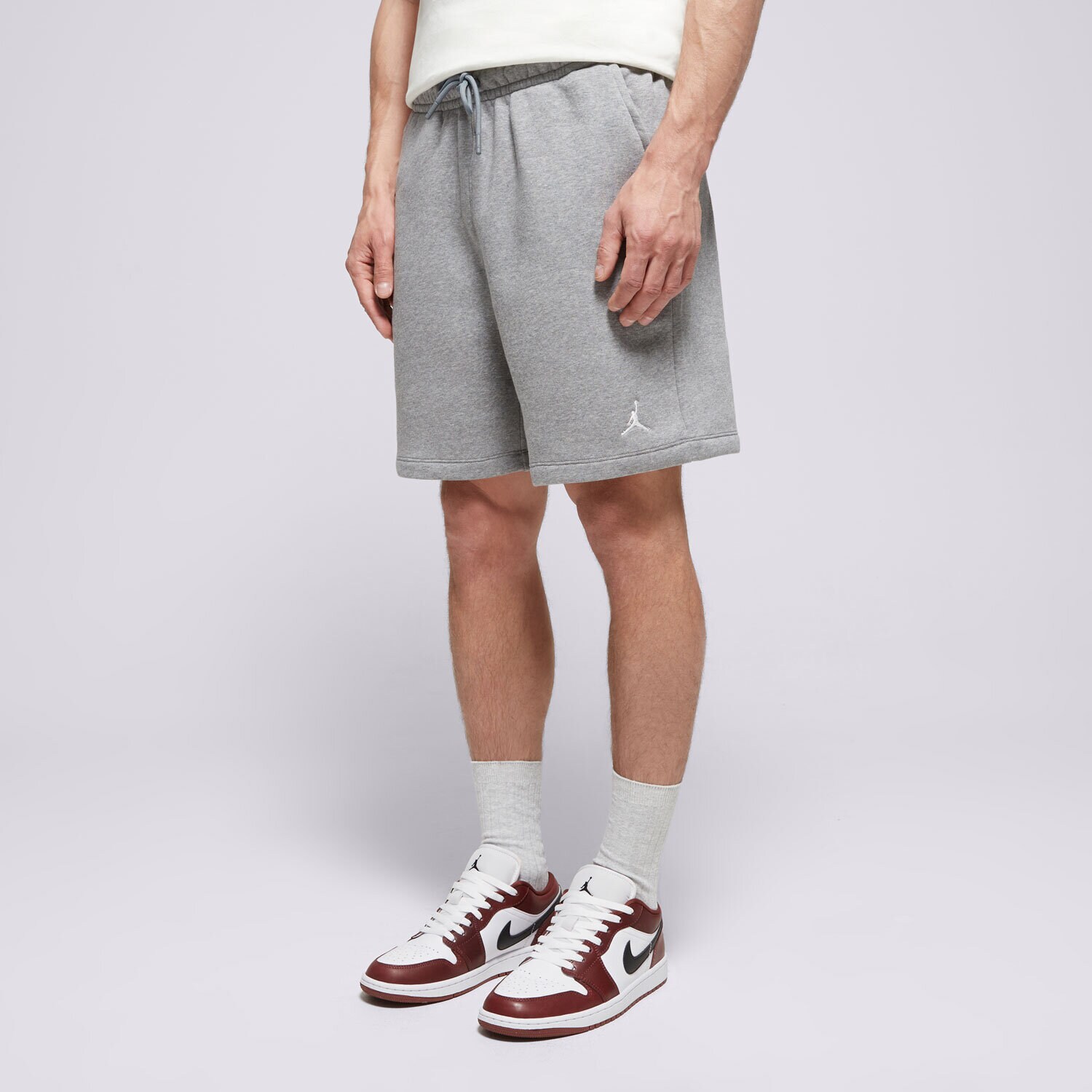 Femei pantaloni scurți PANTALONI SCURȚI M JORDAN ESS FLC SHORT FJ7782-091 Gri