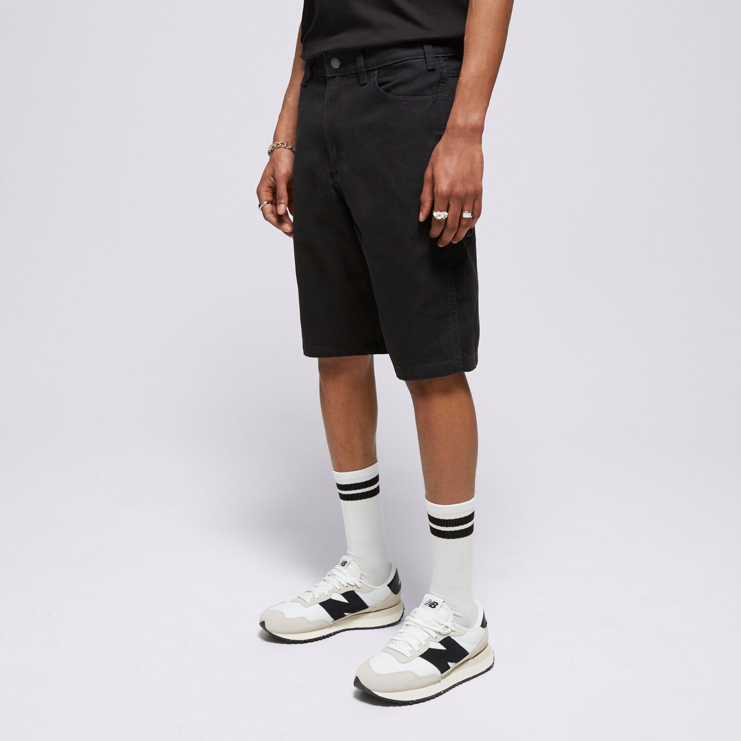 Femei pantaloni scurți DICKIES PANTALONI SCURȚI DICKIES DUCK CANVAS SHORT DK0A4XNGC401 Negru