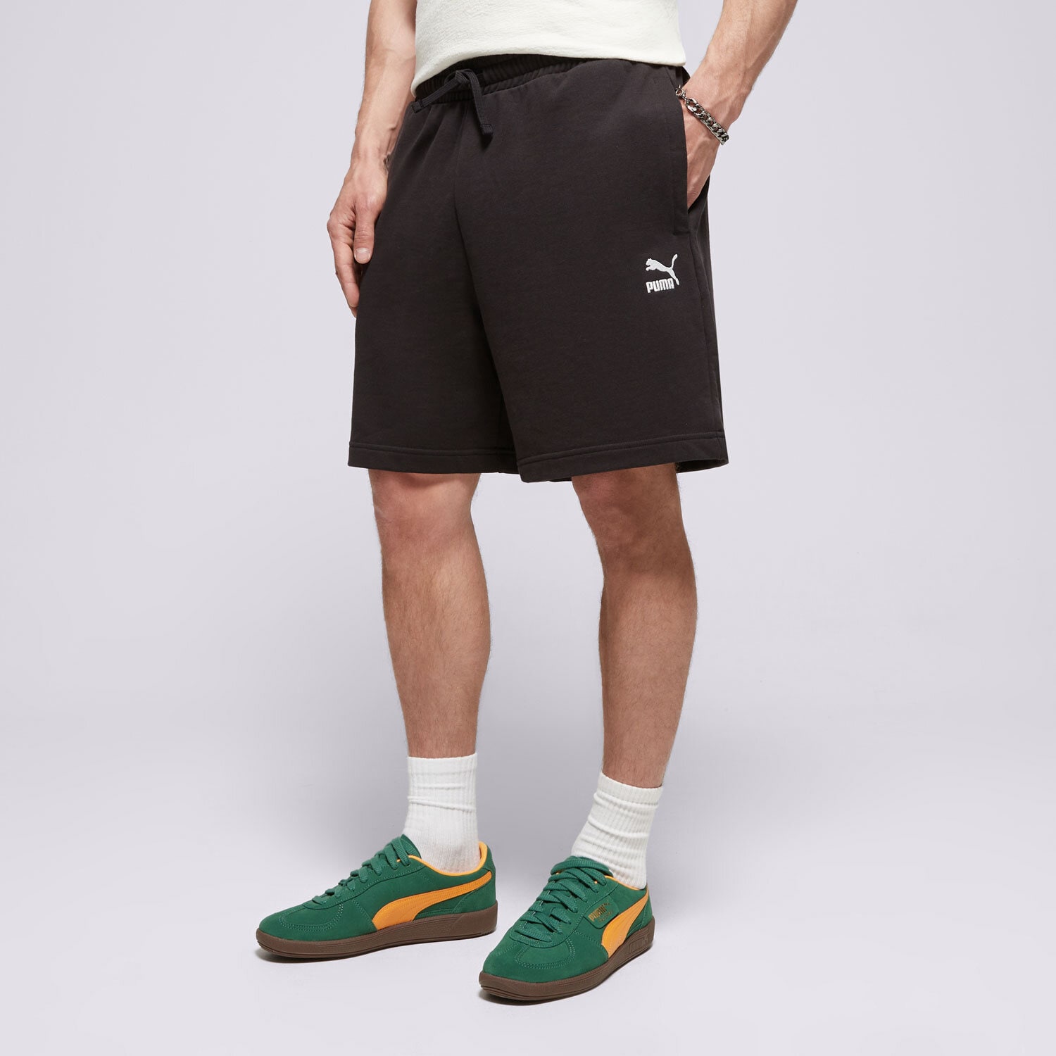 Femei pantaloni scurți PUMA PANTALONI SCURȚI BETTER   CLASSICS RELAXED SHORTS 62424901 Negru
