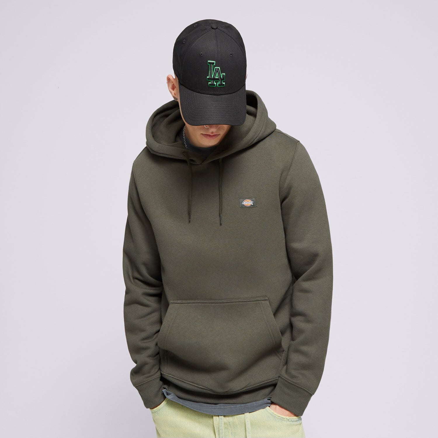 Bărbați bluză DICKIES BLUZĂ CU GLUGĂ OAKPORT HOODIE DK0A4XCDOGX1 Kaki