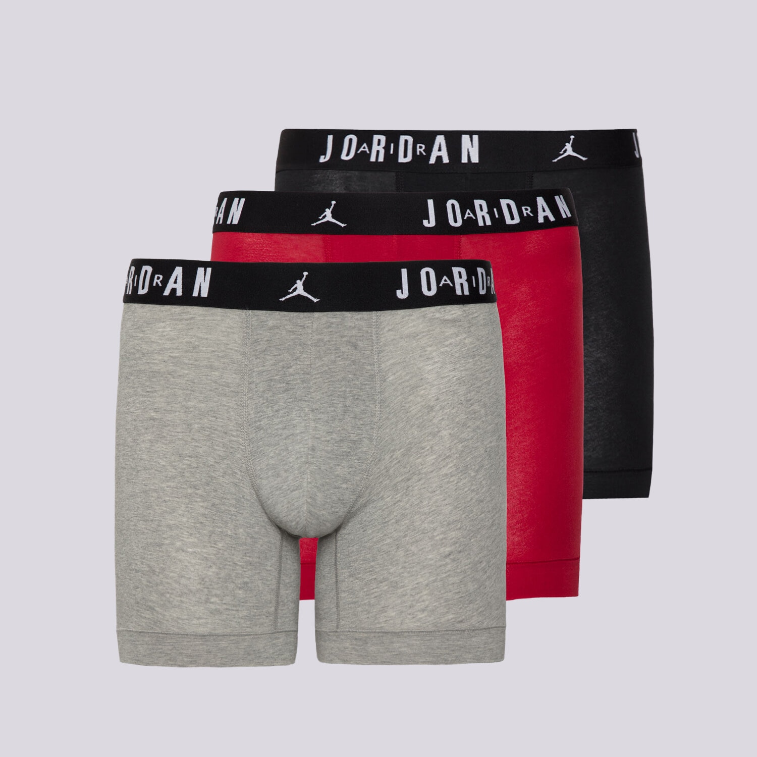 Bărbați lenjerie, boxeri JORDAN BOXERI FLIGHT COTTON CORE 3PK BB JM0622-H24 Mulicolor