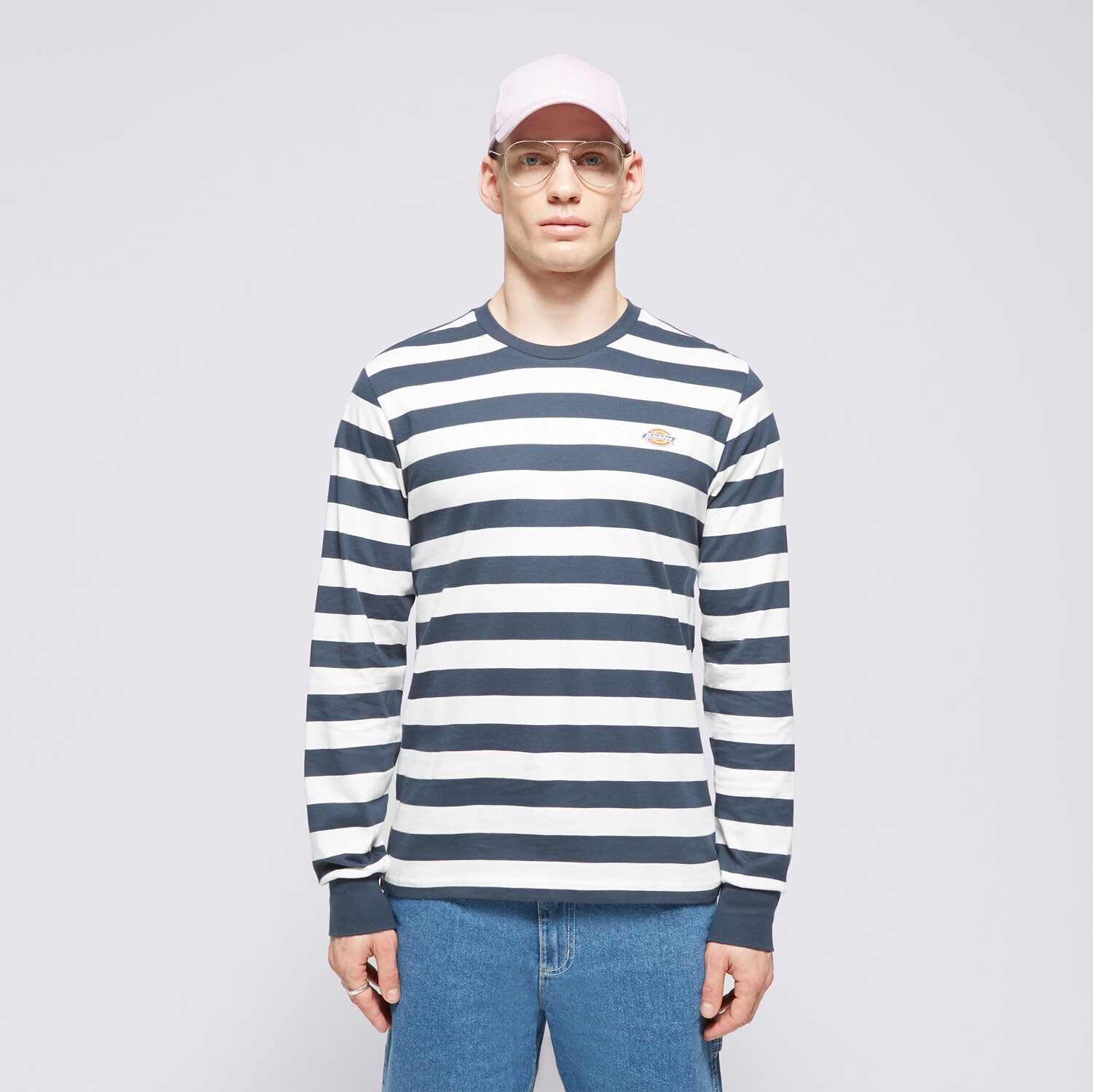 Bărbați tricou DICKIES TRICOU RIVERGROVE DK0A4YFYAF01 Bleumarin