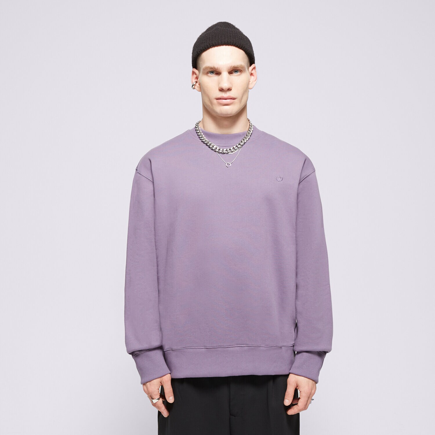 Bărbați bluză ADIDAS BLUZĂ C CREW FT IR7918 Violet