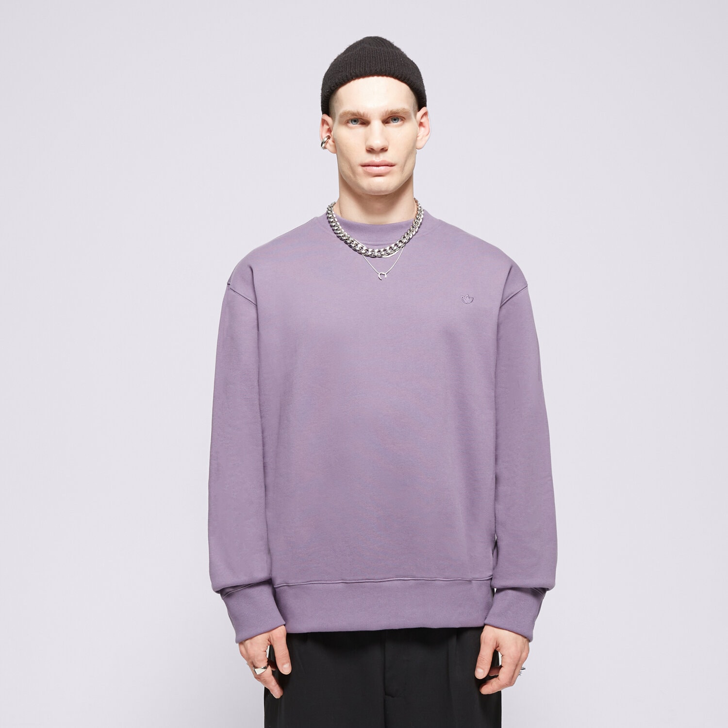 Bărbați bluză ADIDAS BLUZĂ C CREW FT IR7918 Violet