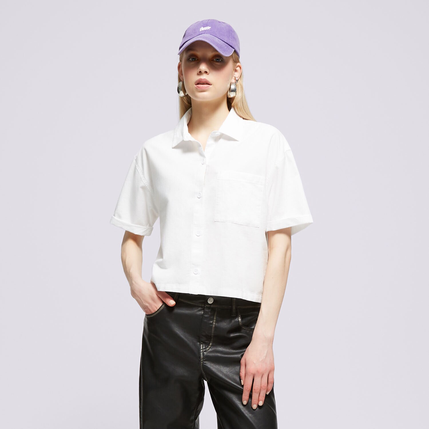 Femei tricou VANS CĂMAșĂ MCMILLAN VN000F74WHT1 Alb