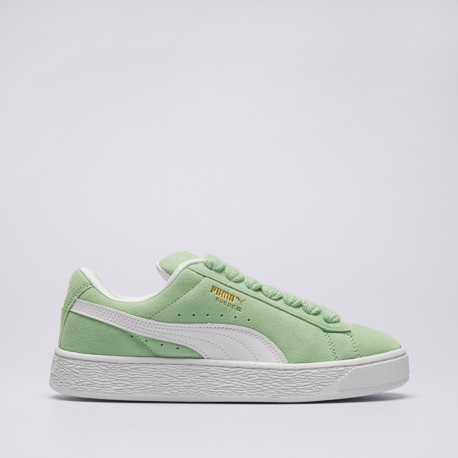 Femei pantofi sport PUMA SUEDE XL  39520507 Verde