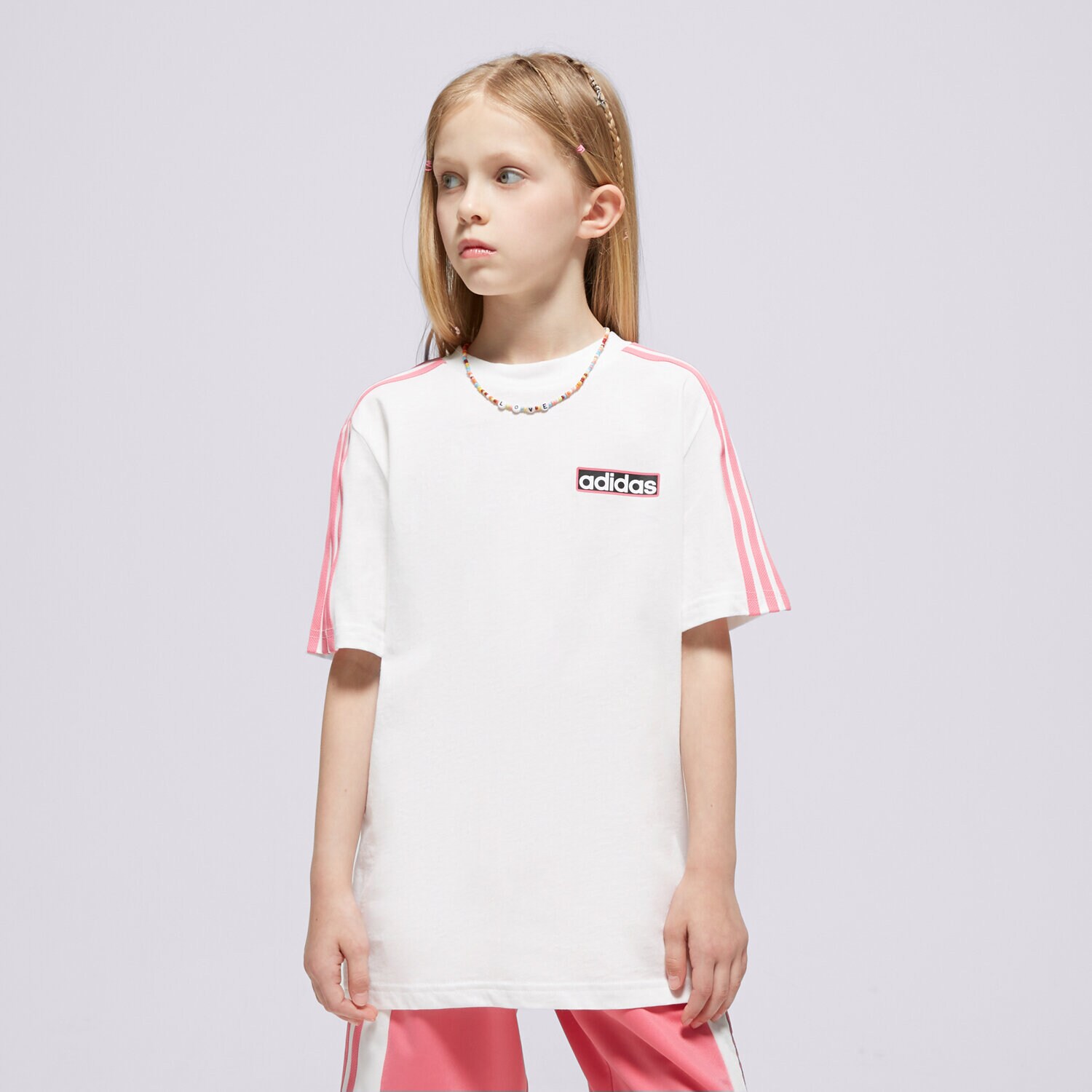 Copii tricou ADIDAS TRICOU TEE GIRL IN2120 Alb