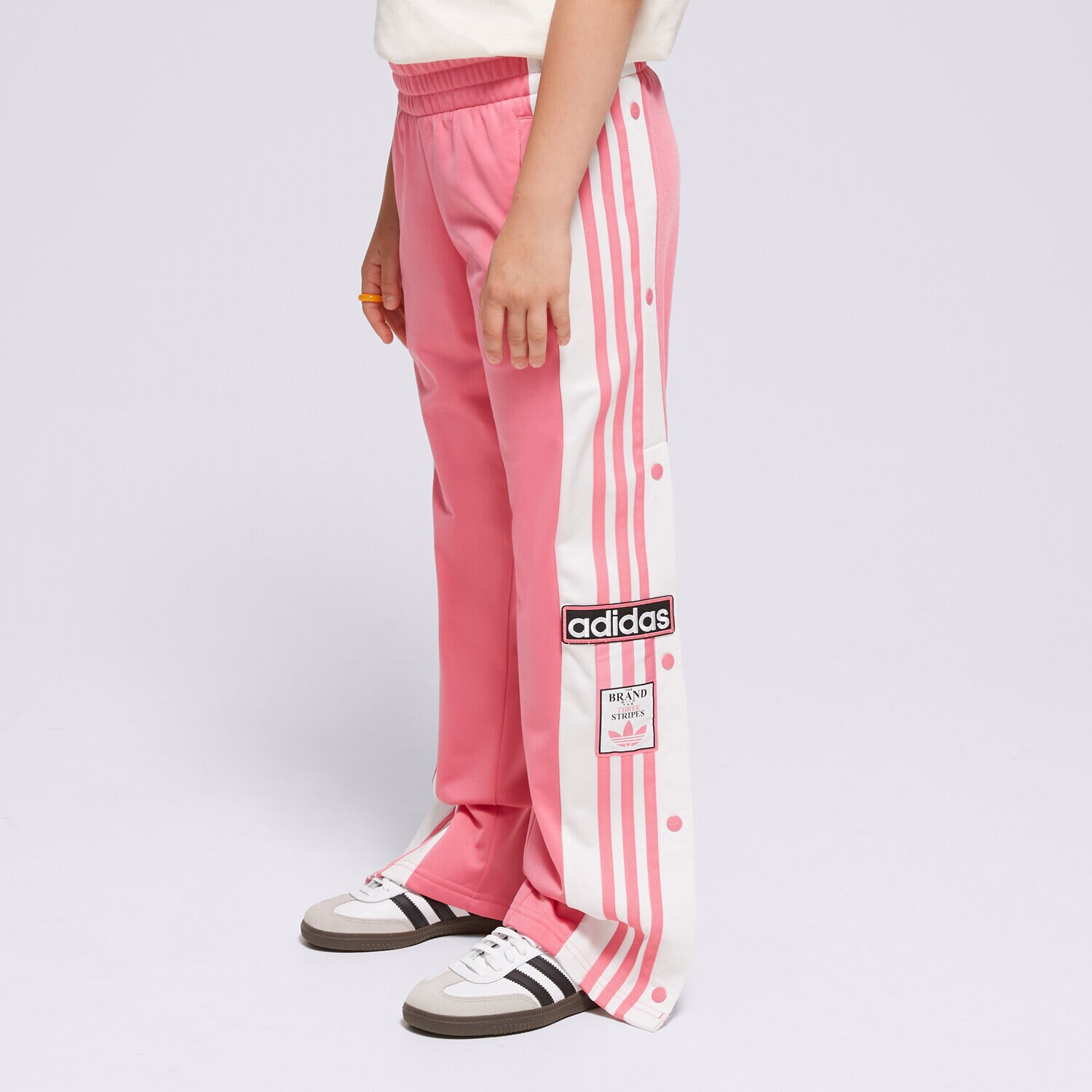 Pantaloni pentru copii ADIDAS PANTALONI  ADI BREAK P GIRL IM8433 Roz