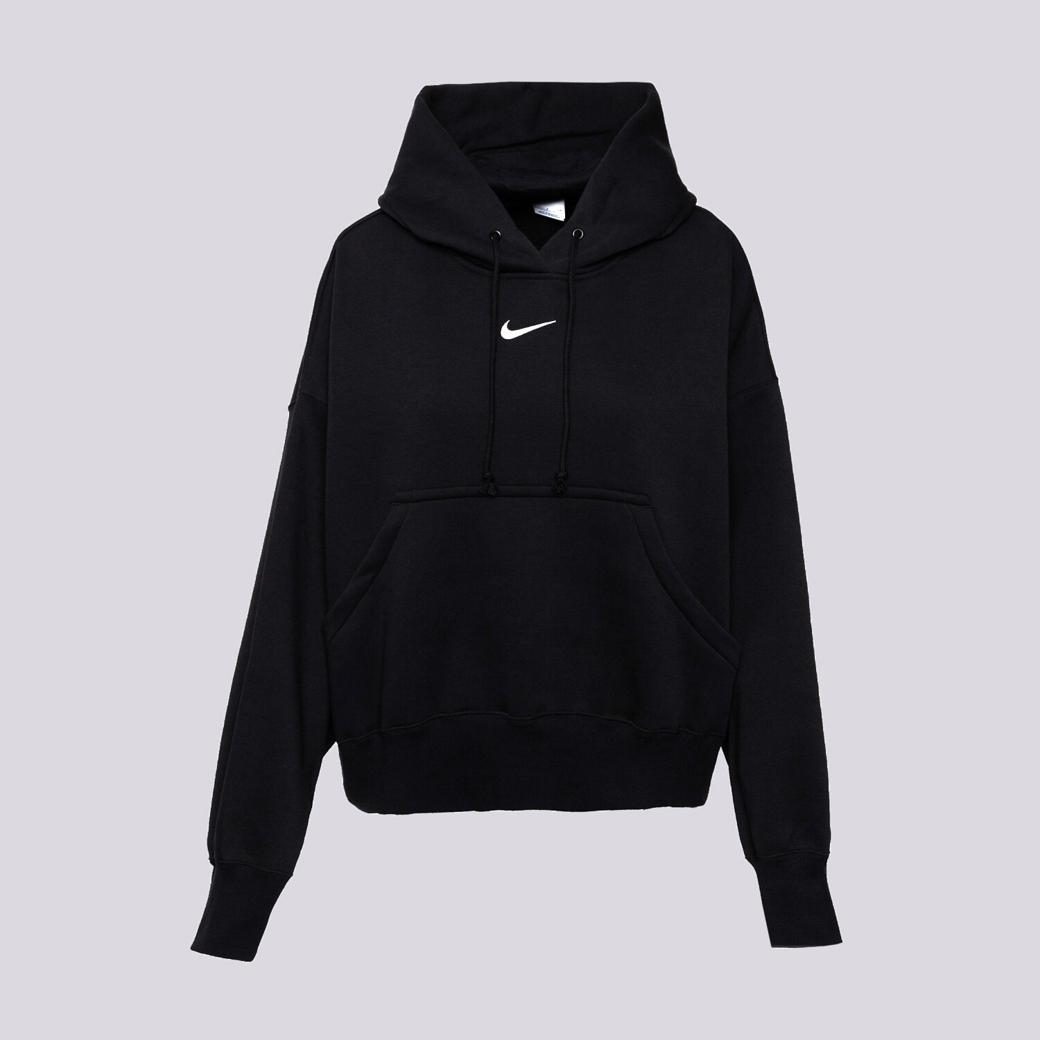 Femei bluză NIKE BLUZĂ W NSW PHNX FLC OOS PO HOODIE DQ5858-010 Negru