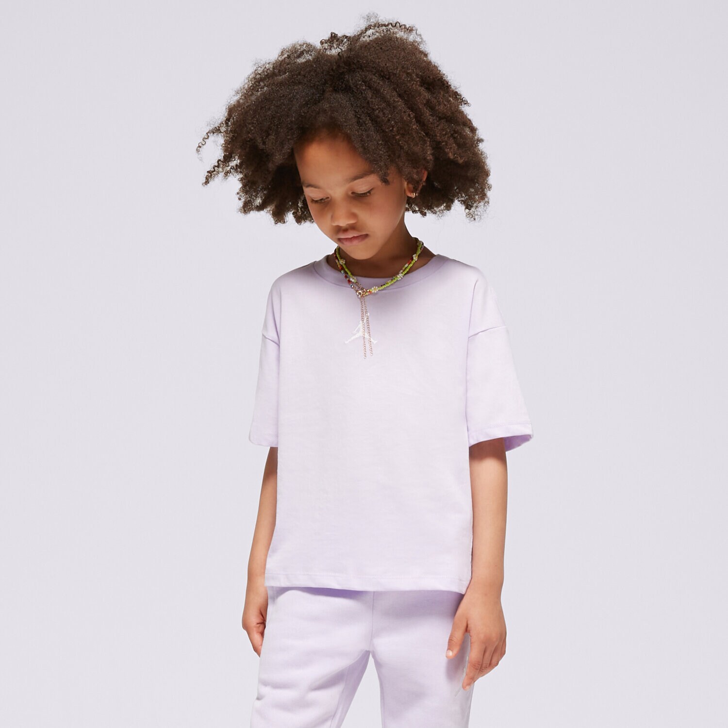 Copii tricou JORDAN TRICOU JORDAN ESSENTIALS TEE GIRL 45A770-P36 Violet