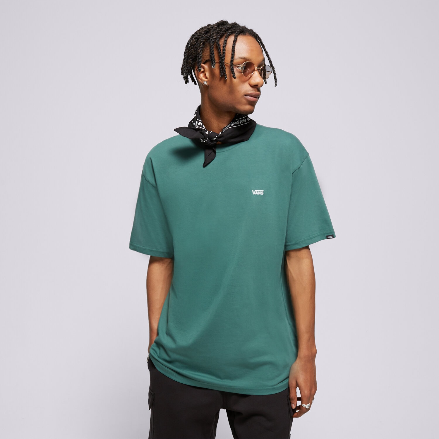 Bărbați tricou VANS TRICOU LEFT CHEST BISTRO GREEN VN0A3CZEBDX1 Verde