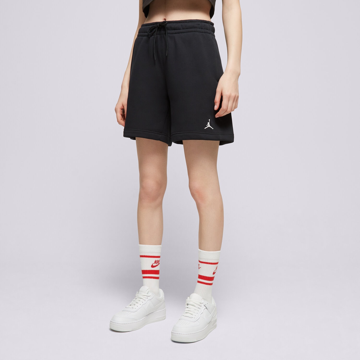 Femei pantaloni scurți JORDAN PANTALONI SCURȚI W J BRKLN FLC SHORT 2 FN4497-010 Negru
