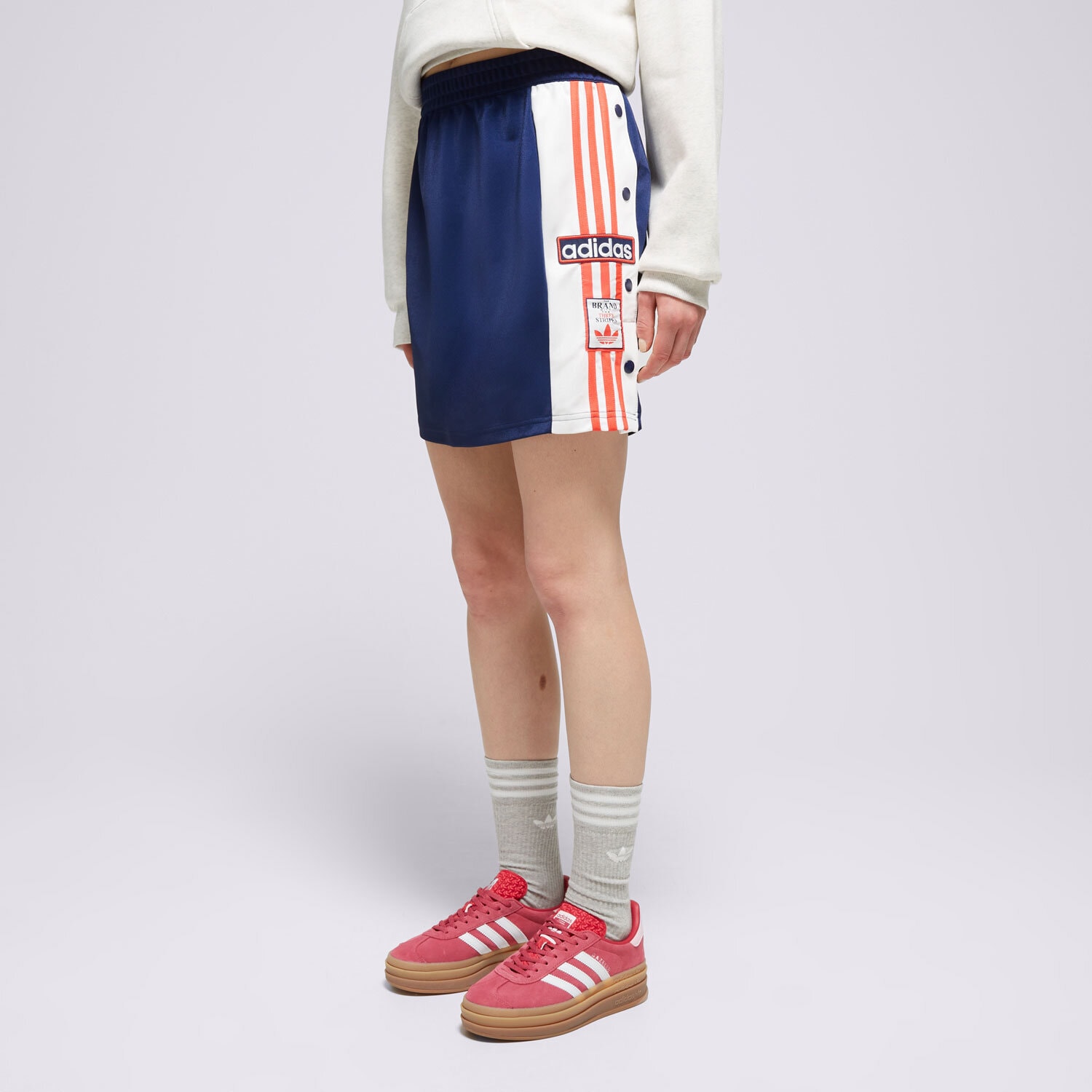 Femei rochii și fuste ADIDAS FUSTĂ ADIBRK SKIRT IU2469 Bleumarin