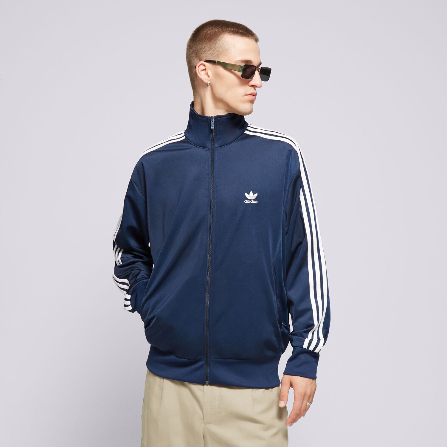 Bărbați bluză ADIDAS BLUZĂ FBIRD TT IR9893 Bleumarin