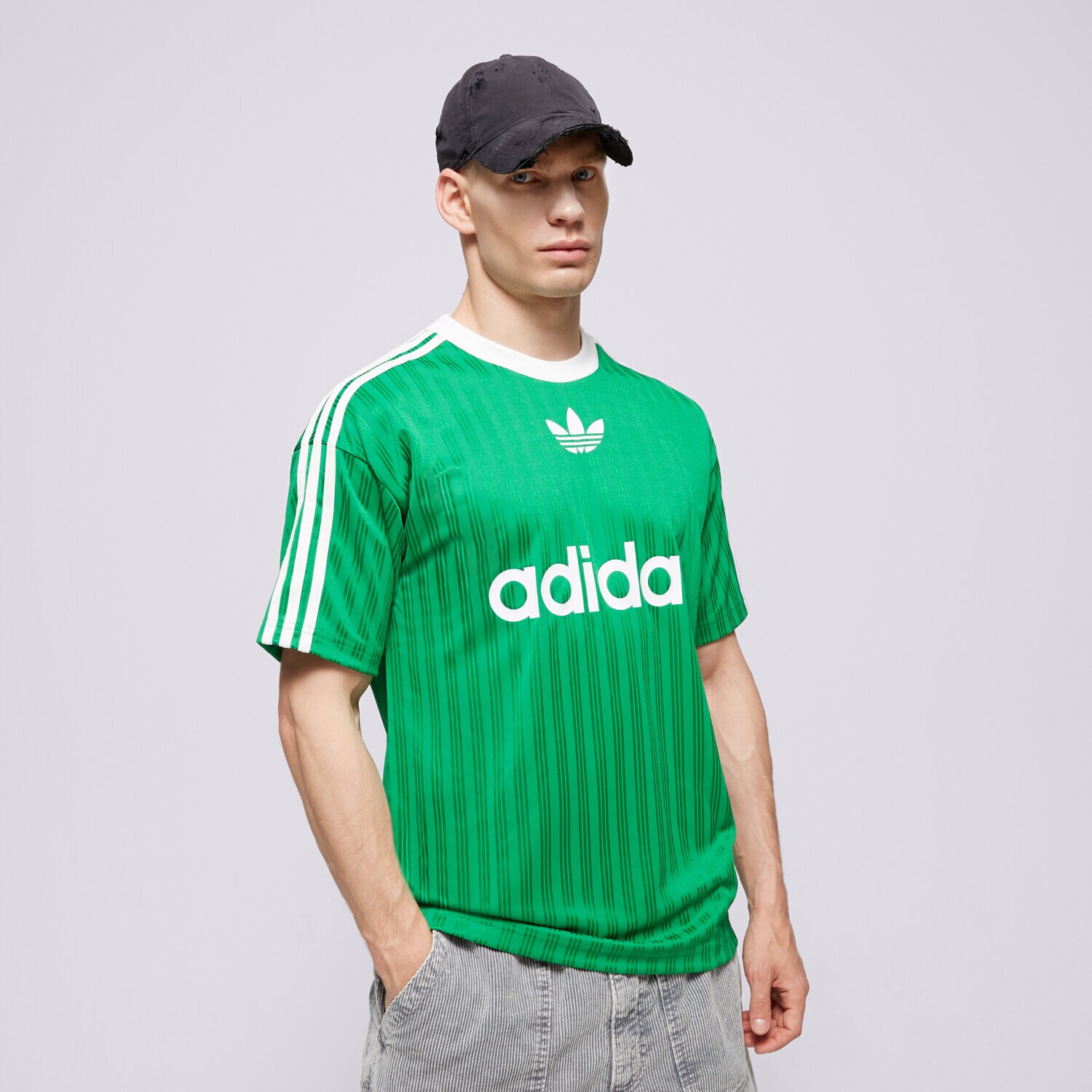 Bărbați tricou ADIDAS TRICOU ADICOLOR POLY T IM9457 Verde