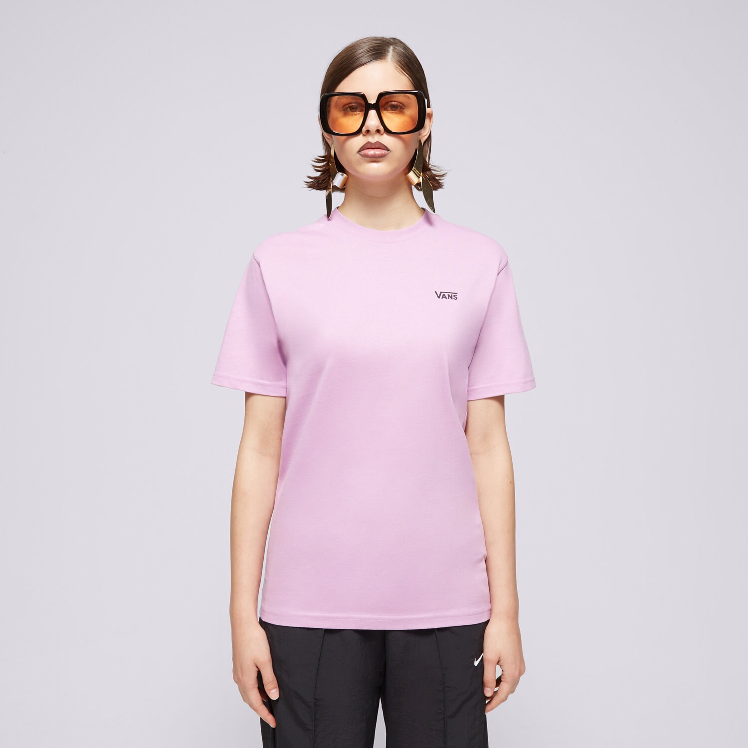 Femei tricou VANS TRICOU LEFT CHEST LOGO VN0A7RSRCR31 Violet