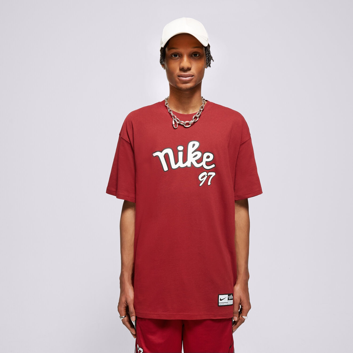 Bărbați tricou NIKE TRICOU M NK TEE M90 SSNL EXP SU24 2 FV8396-677 Bordo