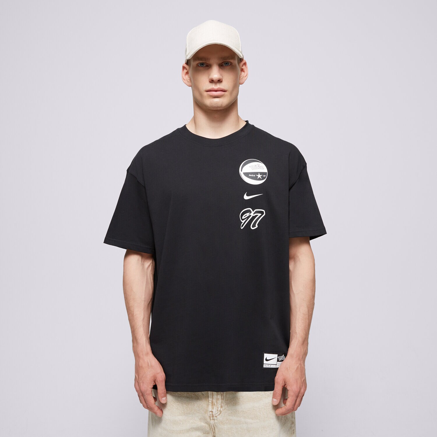 Bărbați tricou NIKE TRICOU M NK TEE M90 SSNL EXP SU24 1 FV8394-010 Negru