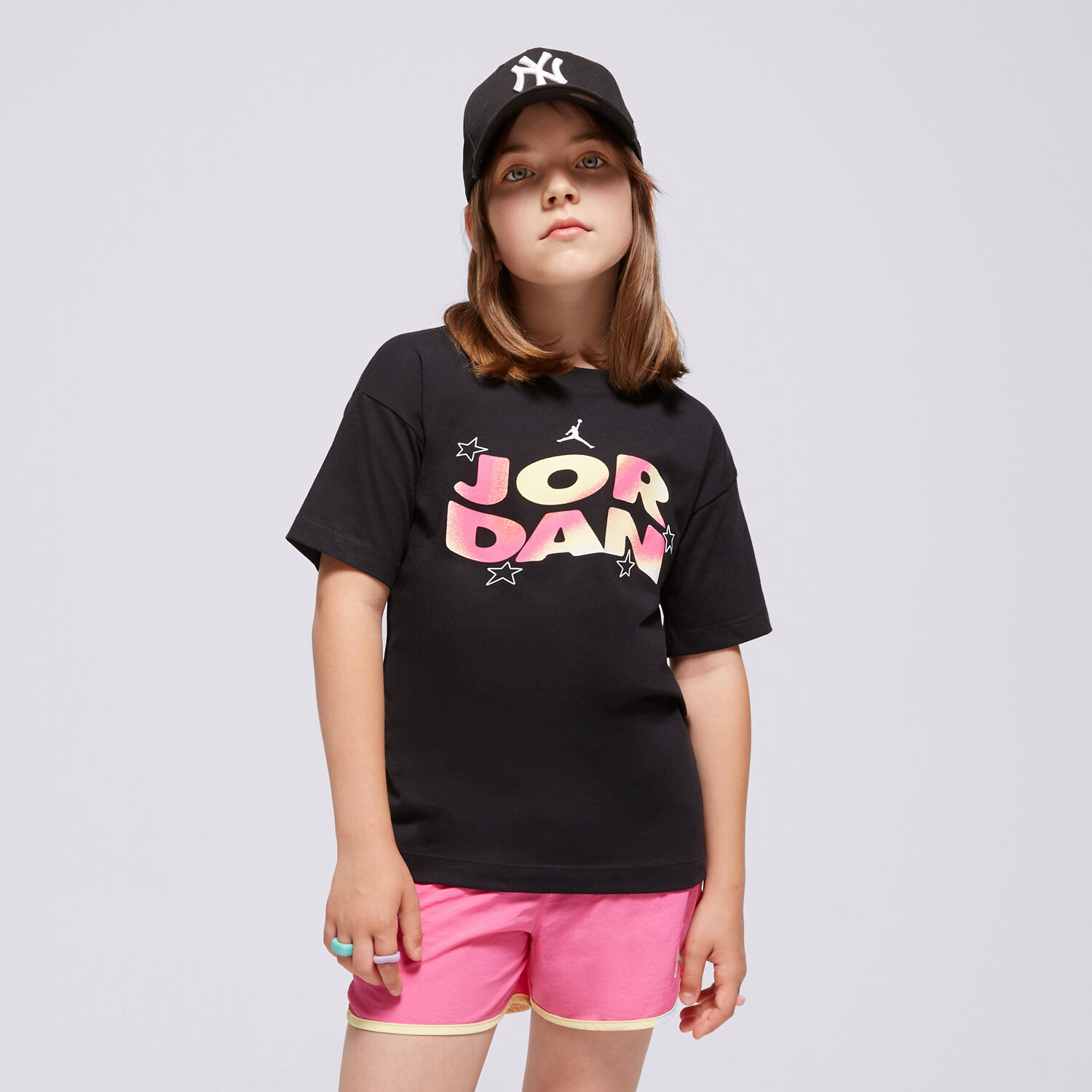 Copii tricou JORDAN TRICOU JDG LEMONADE STAND SS TEE G 45D165-023 Negru