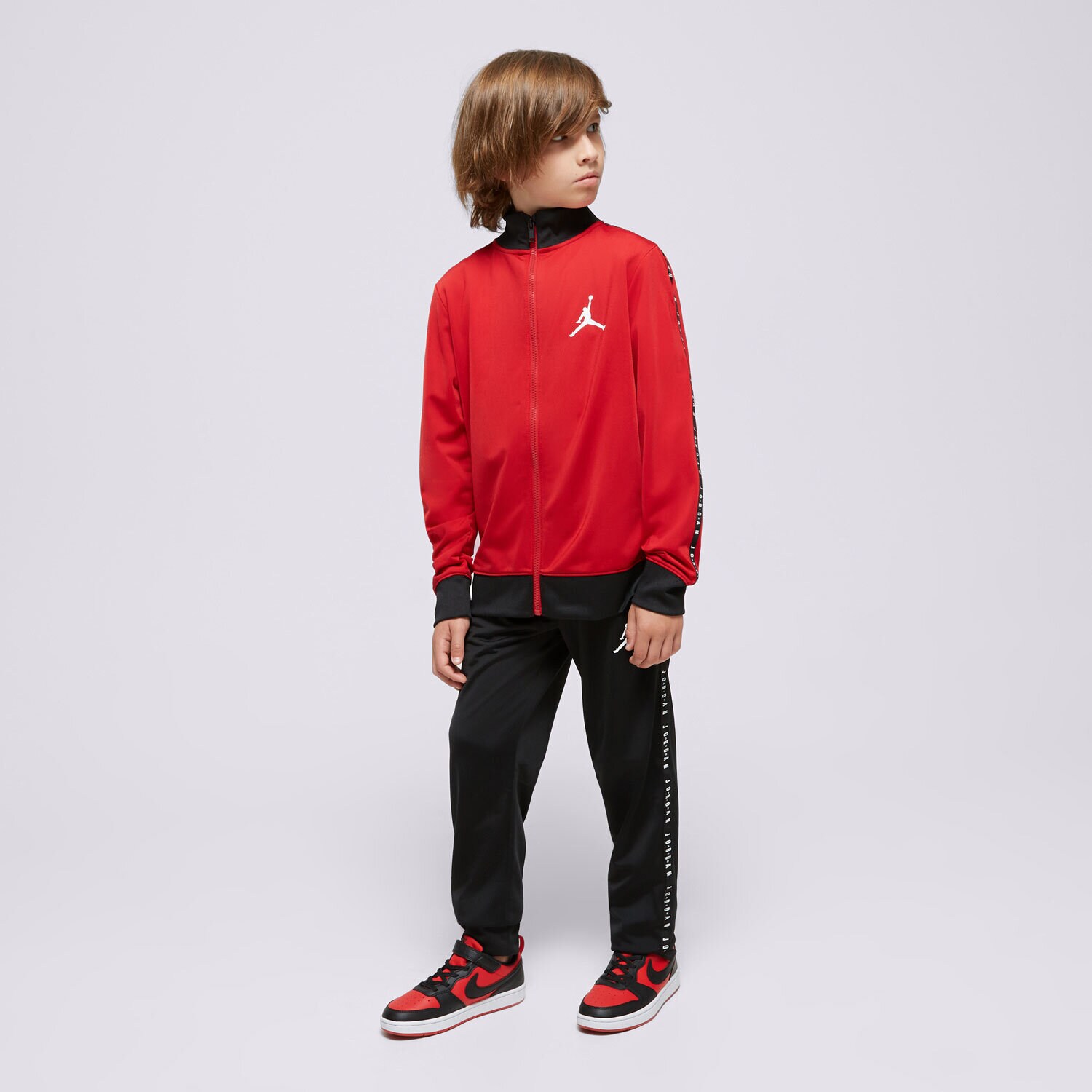 Copii tricou JORDAN SET AIR JORDAN TRICOT SET BOY 95A449-KR5 Negru