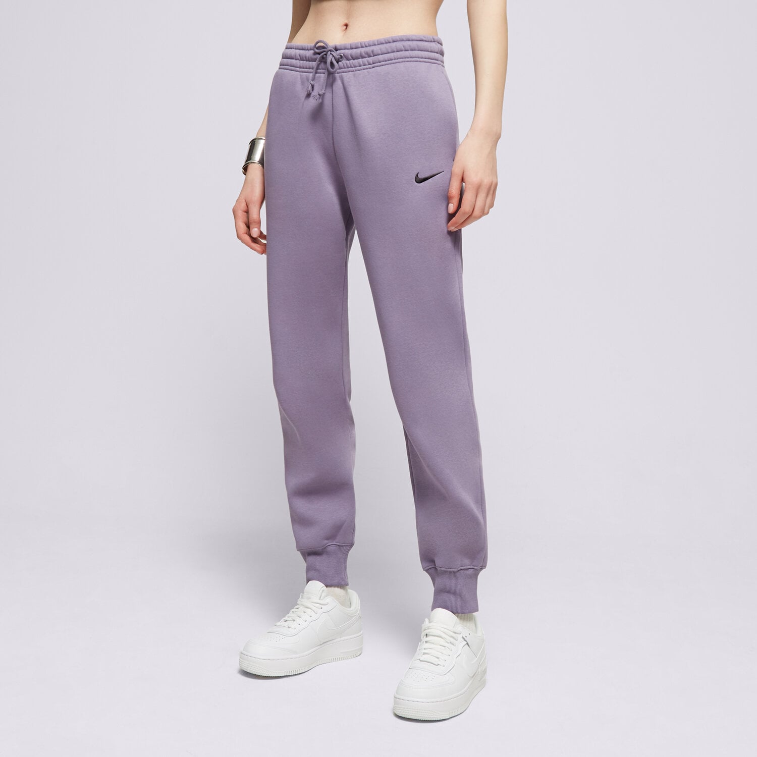 Femei pantaloni NIKE PANTALONI  W NSW PHNX FLC MR PANT STD FZ7626-509 Violet