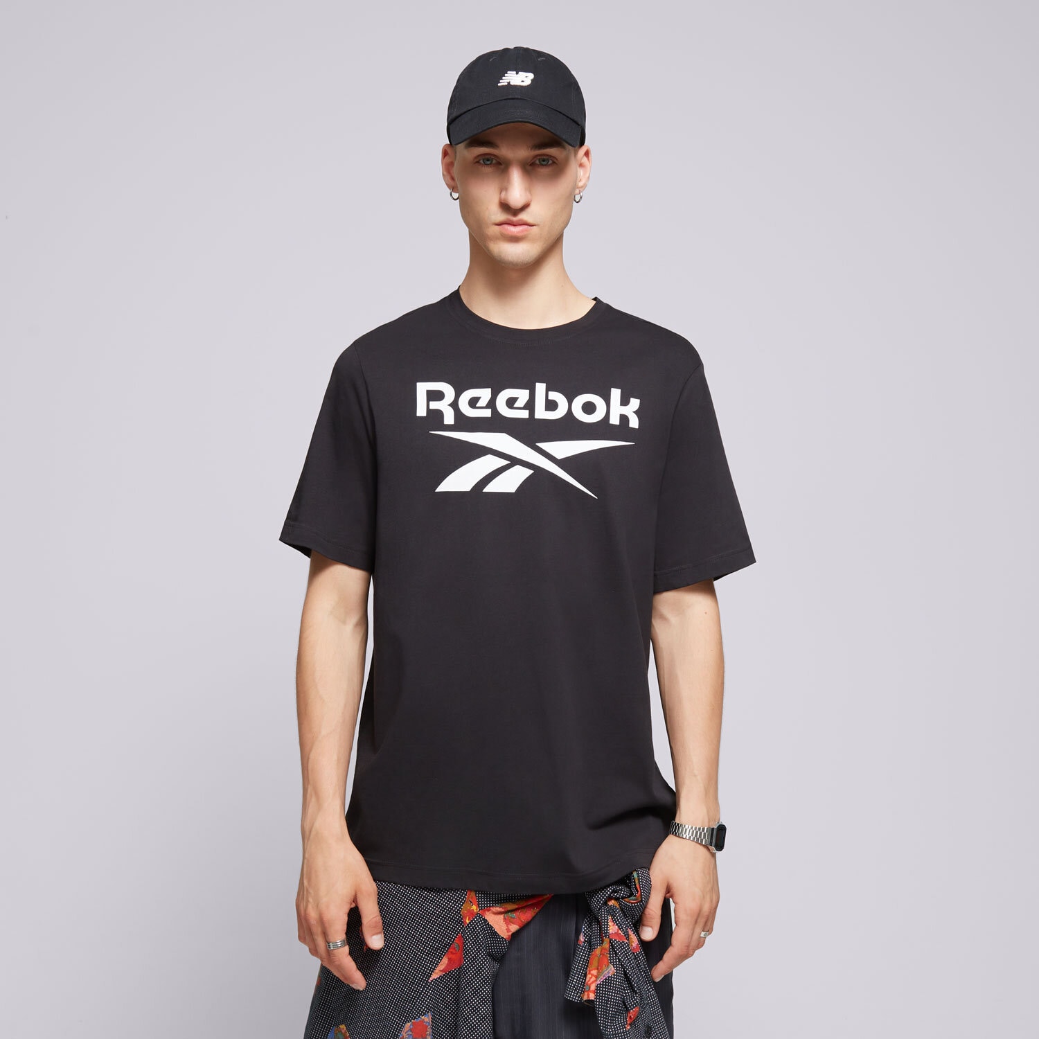 Bărbați tricou REEBOK TRICOU RI BIG STACKED LOGO