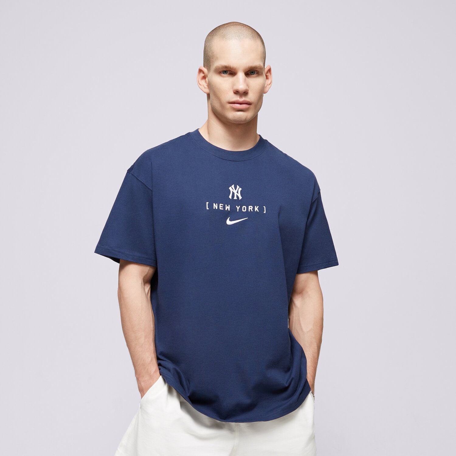 Bărbați tricou NIKE TRICOU NEW YORK YANKEES MLB 01AY-44B-NK-JNS Bleumarin