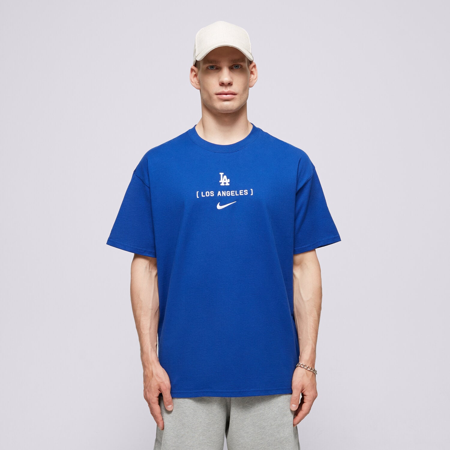 Bărbați tricou NIKE TRICOU LOS ANGELES DODGERS MLB 01AY-4EW-LD-JNS Albastru
