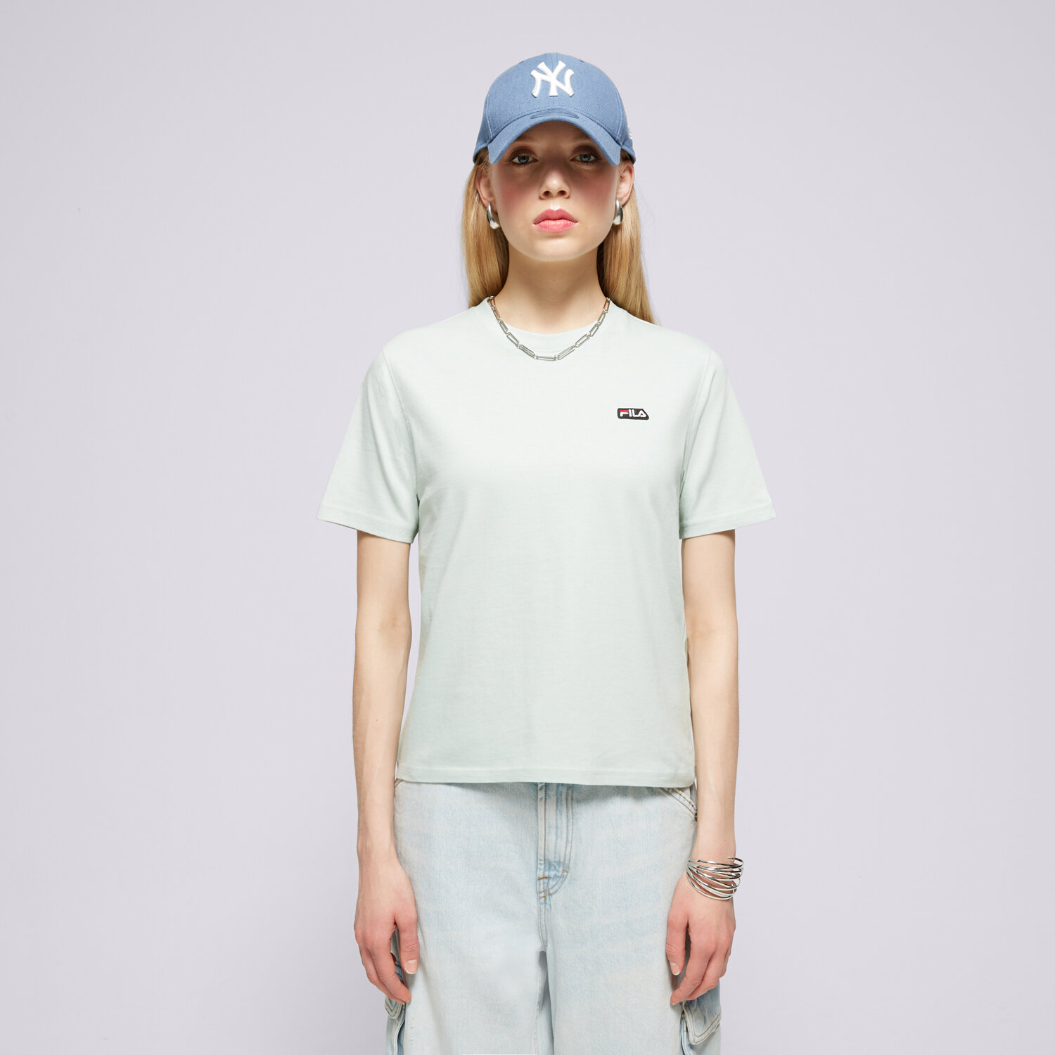 Femei tricou FILA TRICOU BADGE LOGO TEE FI124TSD70264 Verde