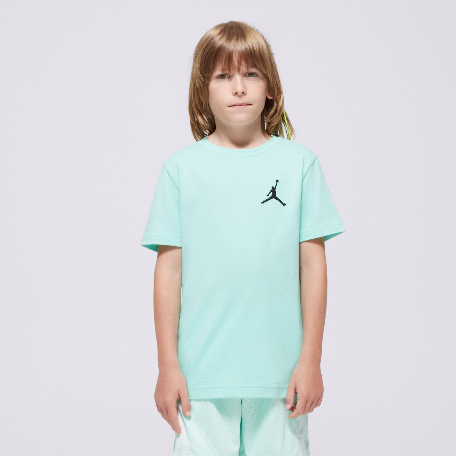 Copii tricou JORDAN TRICOU JDB JUMPMAN AIR EMB BOY 95A873-E8G turcoaz