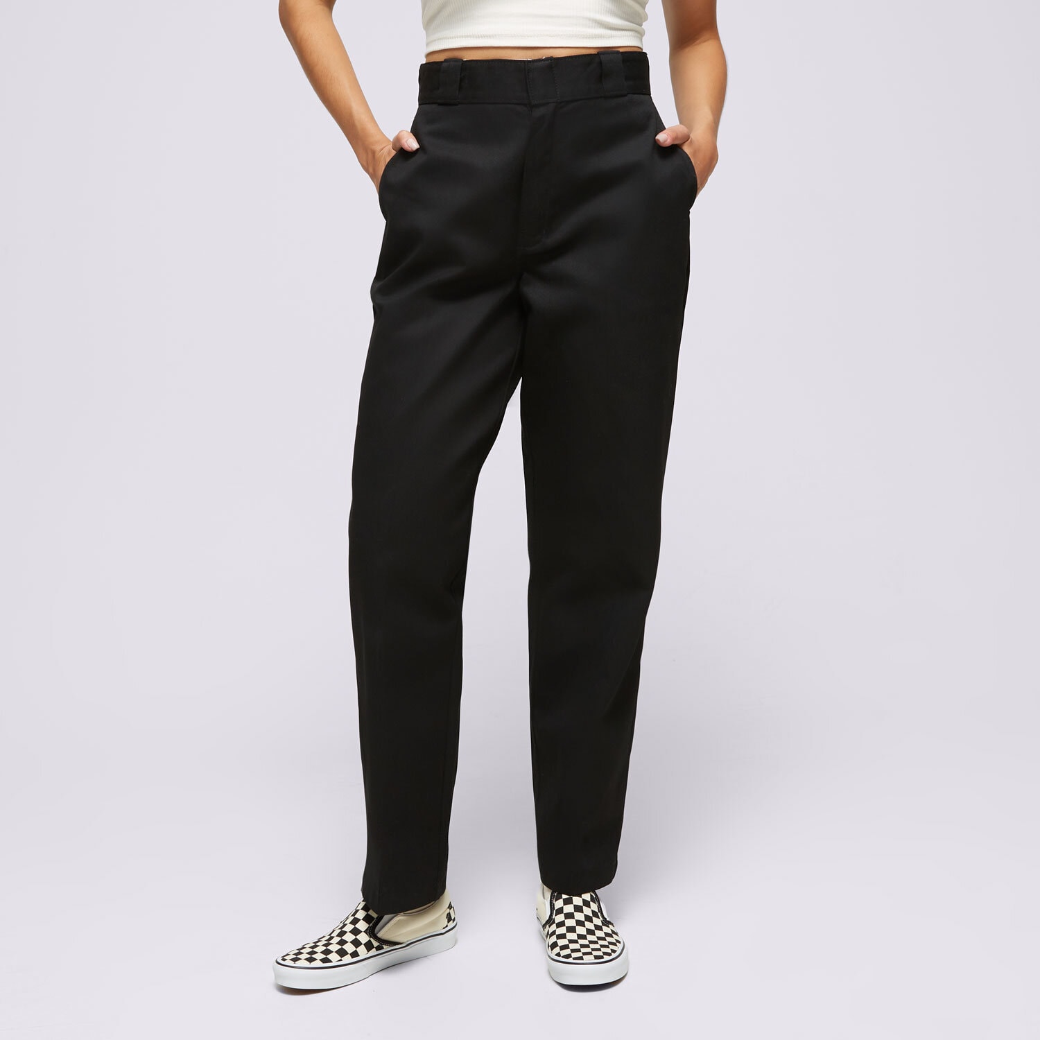 Femei pantaloni DICKIES PANTALONI  874 WORKPANT REC W DK0A4YH1BLK1 Negru