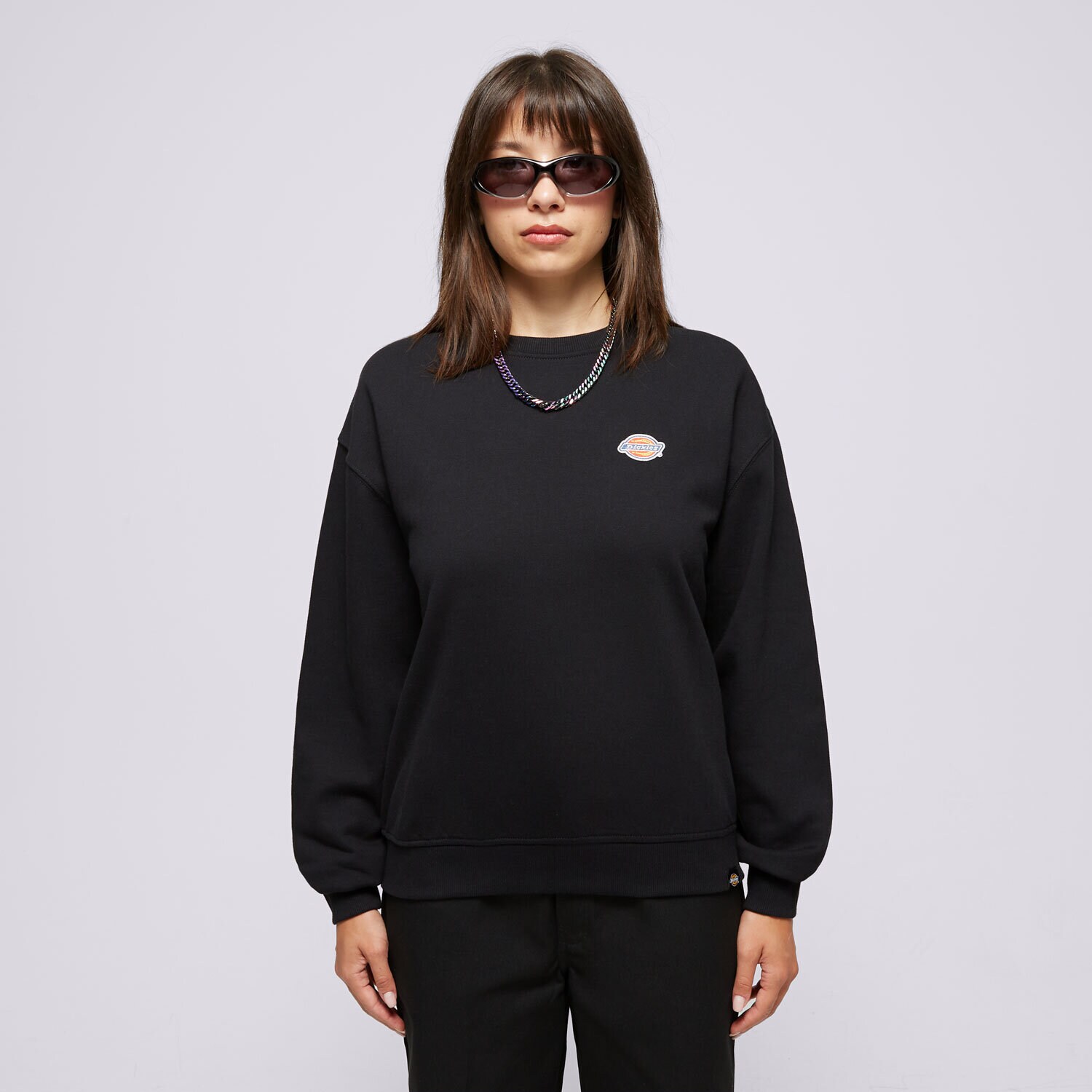 Femei bluză DICKIES BLUZĂ MILLERSBURG SWEATSHIRT DK0A4YQDBLK1 Negru