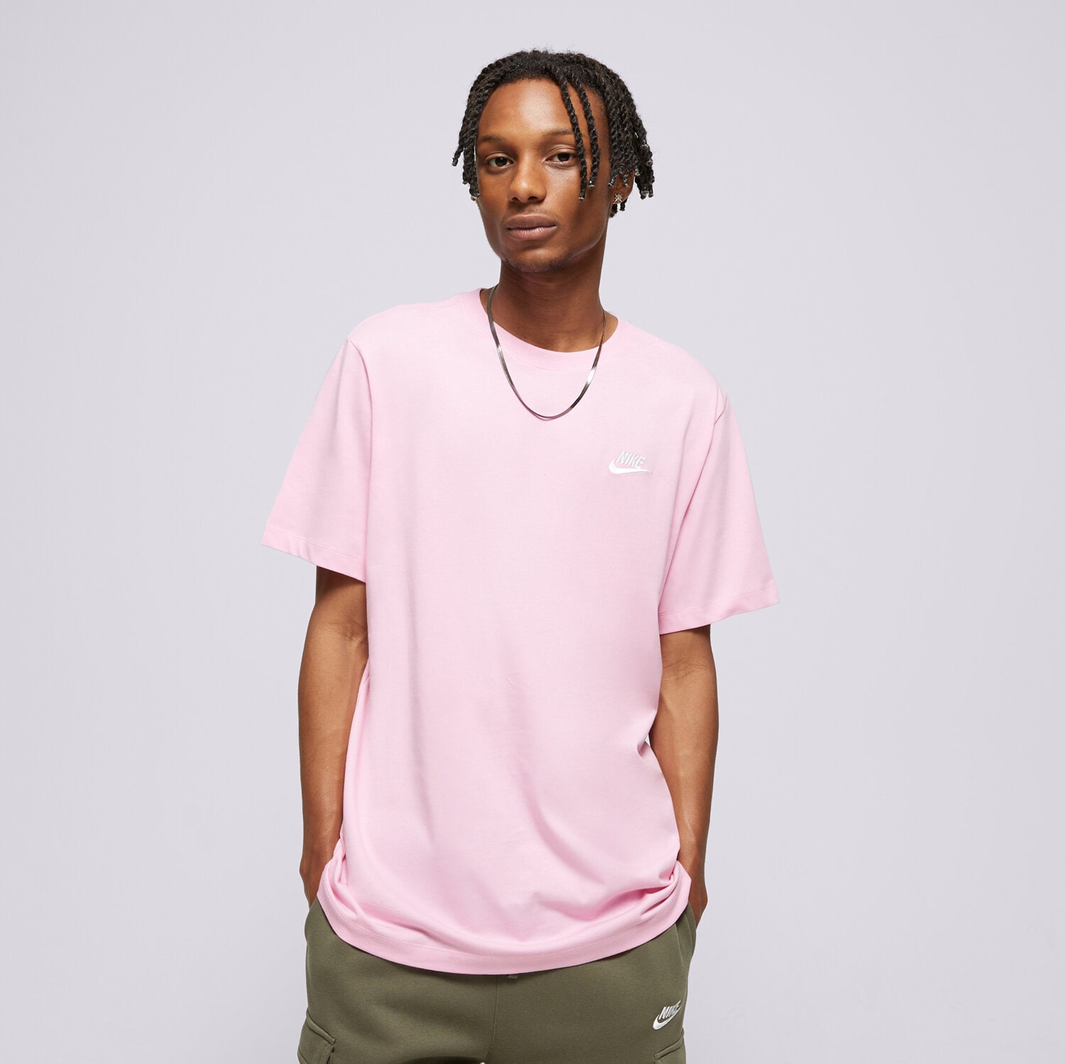 Bărbați tricou NIKE TRICOU CORE TEE PINK TEE AR4997-622 Roz