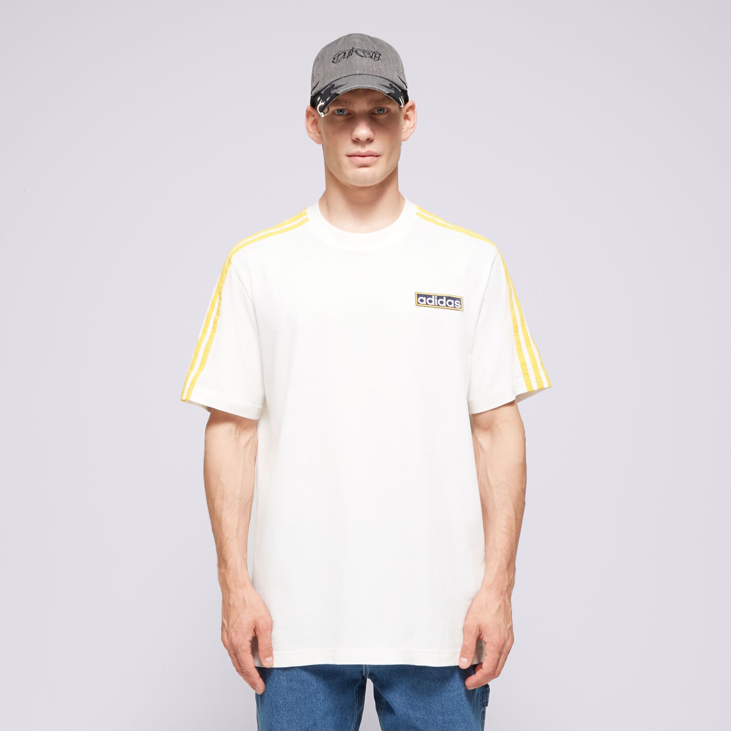 Bărbați tricou ADIDAS TRICOU ADIBREAK TEE IU2360 Alb
