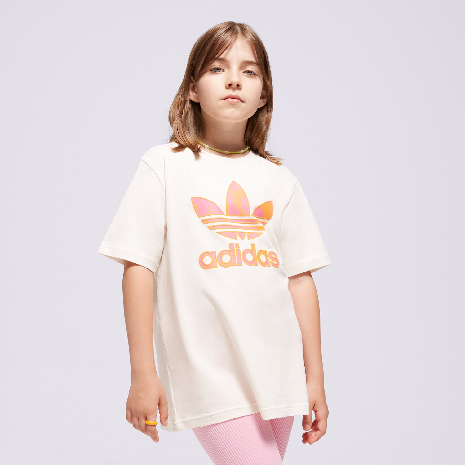 Copii tricou ADIDAS TRICOU TEE GIRL IT7306 Alb