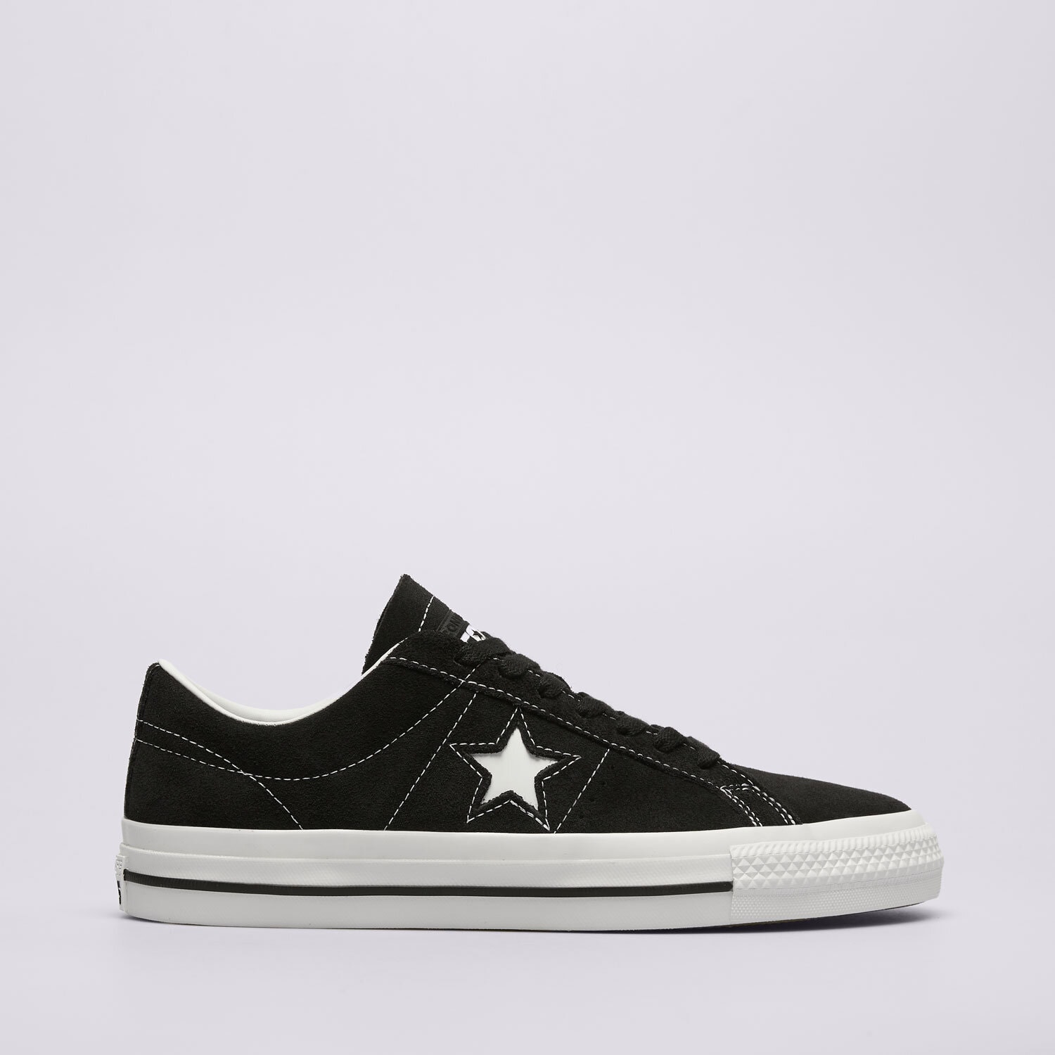 Barbați pantofi sport CONVERSE CONS ONE STAR PRO SUEDE 171327C Negru