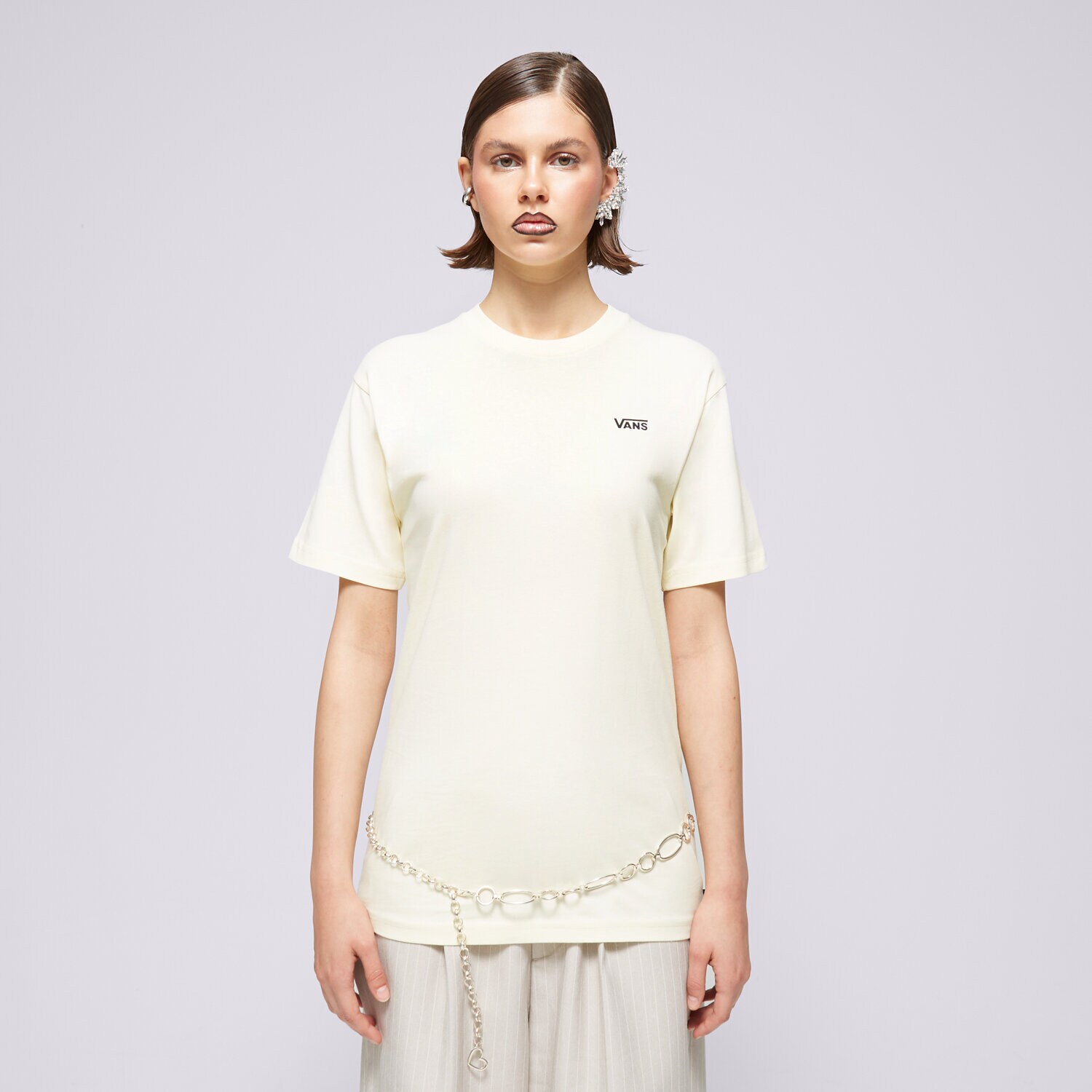 Femei tricou VANS TRICOU LEFT CHEST LOGO VN0A7RSRCR11 Galben