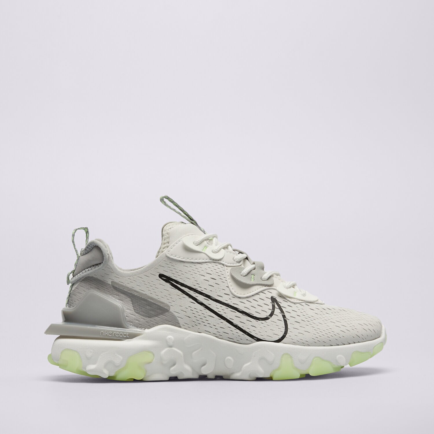 Barbați pantofi sport NIKE REACT VISION HF9381-001 Gri