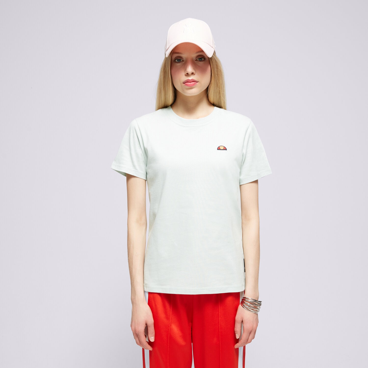 Femei tricou ELLESSE TRICOU MELINDA LIGHT GREEN SMG19604511 Gri