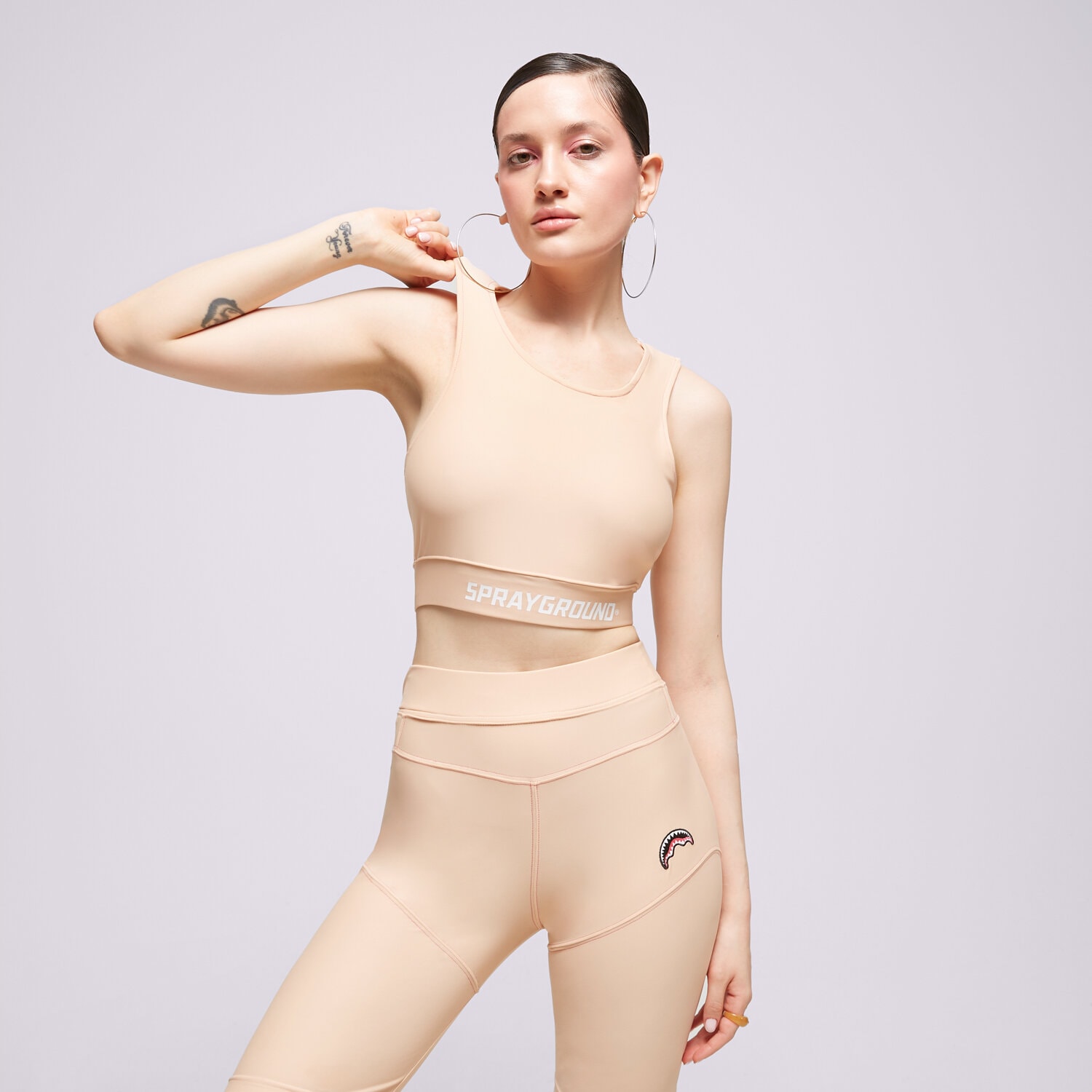 Femei tricou SPRAYGROUND BUSTIERĂ SP179 SP179-BROWN Maro