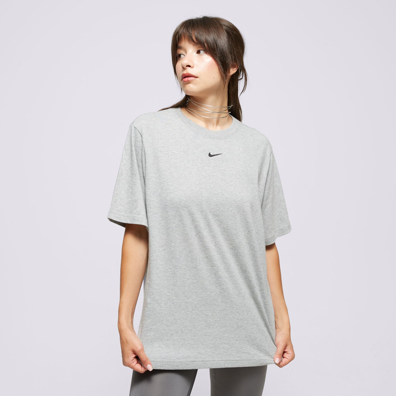 Femei tricou NIKE TRICOU W NSW TEE ESSNTL LBR FD4149-063 Gri