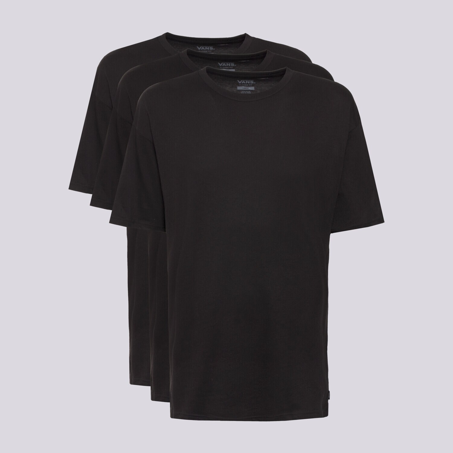 Bărbați tricou VANS TRICOU MN VANS BASIC TEE MULTIPACK VN000KHDBLK1 Negru