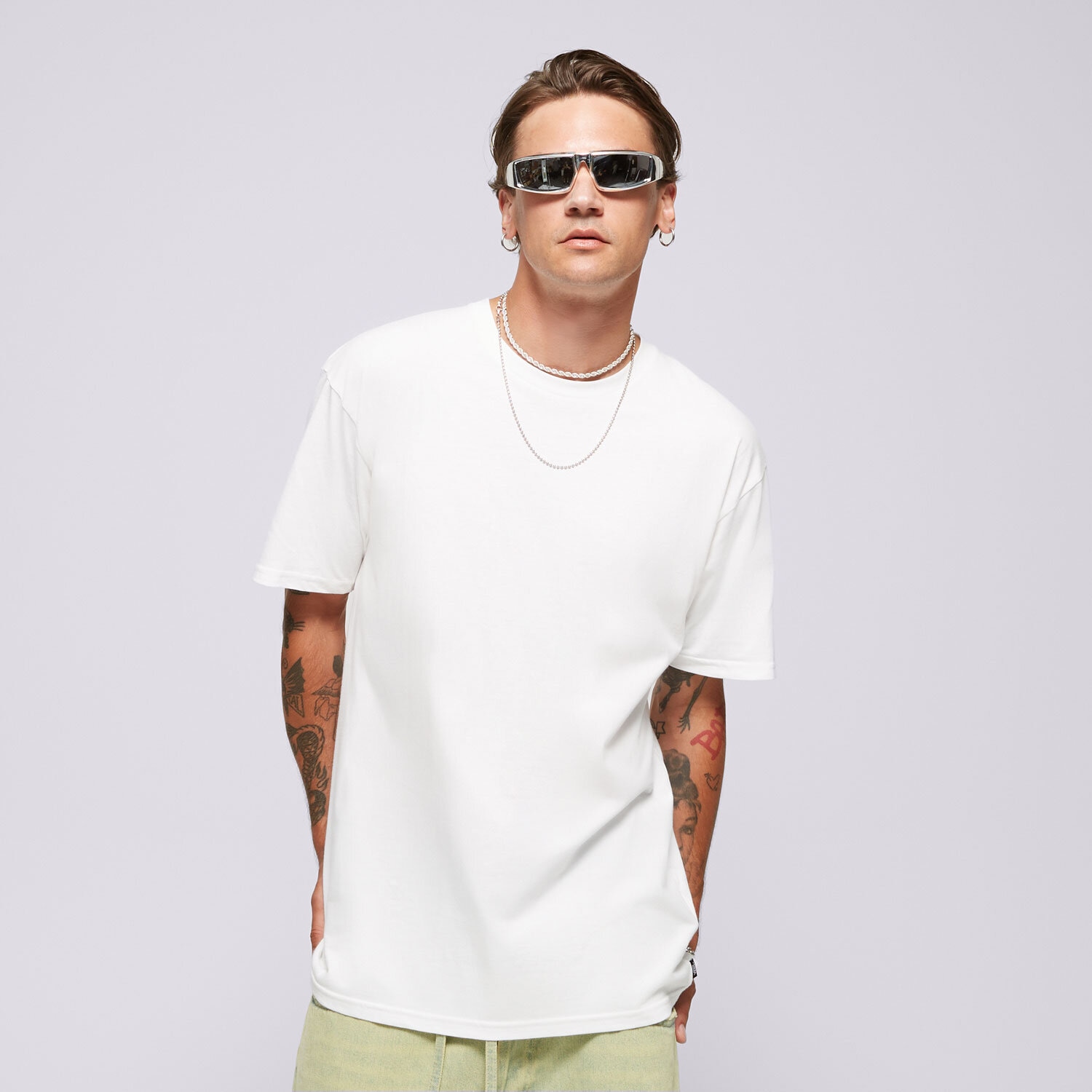 Bărbați tricou VANS TRICOU MN VANS BASIC TEE MULTIPACK VN000KHDWHT1 Alb